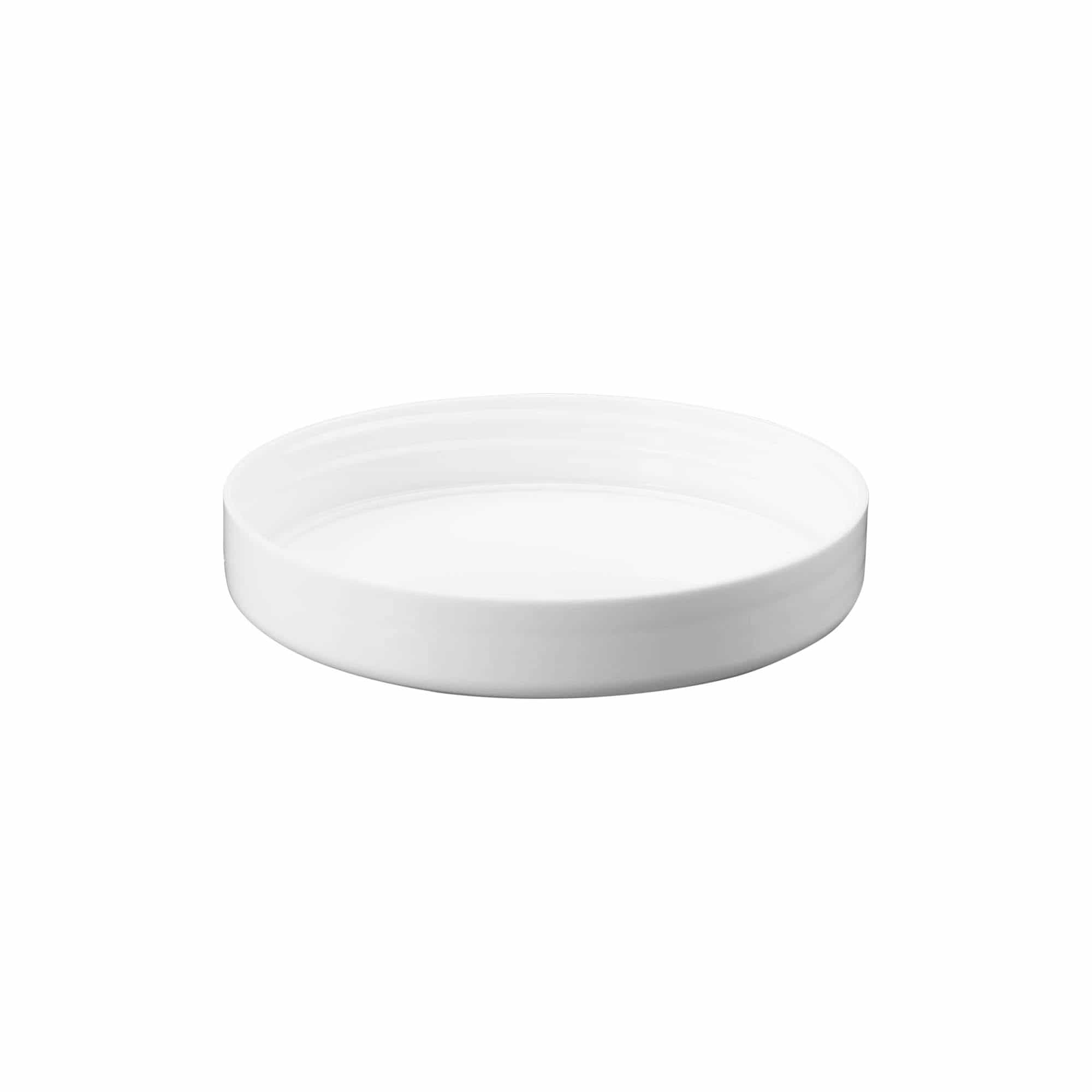 Skrulokk, PP-plast, hvit, for åpning: GPI 100/400