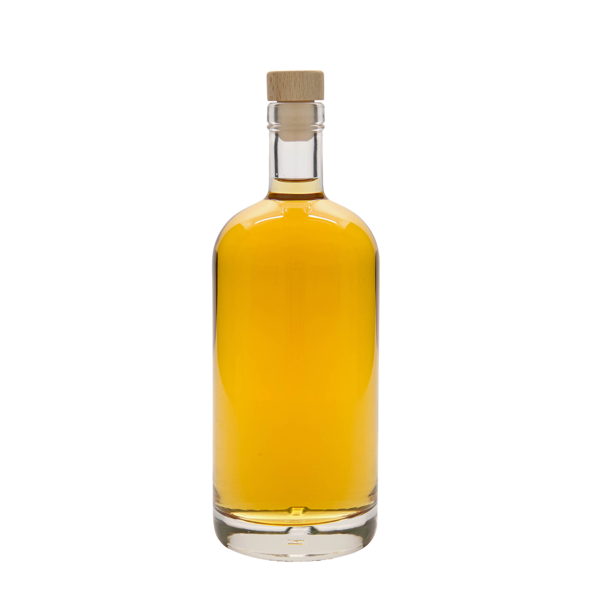 700 ml glassflaske 'Linea Uno', åpning: kork