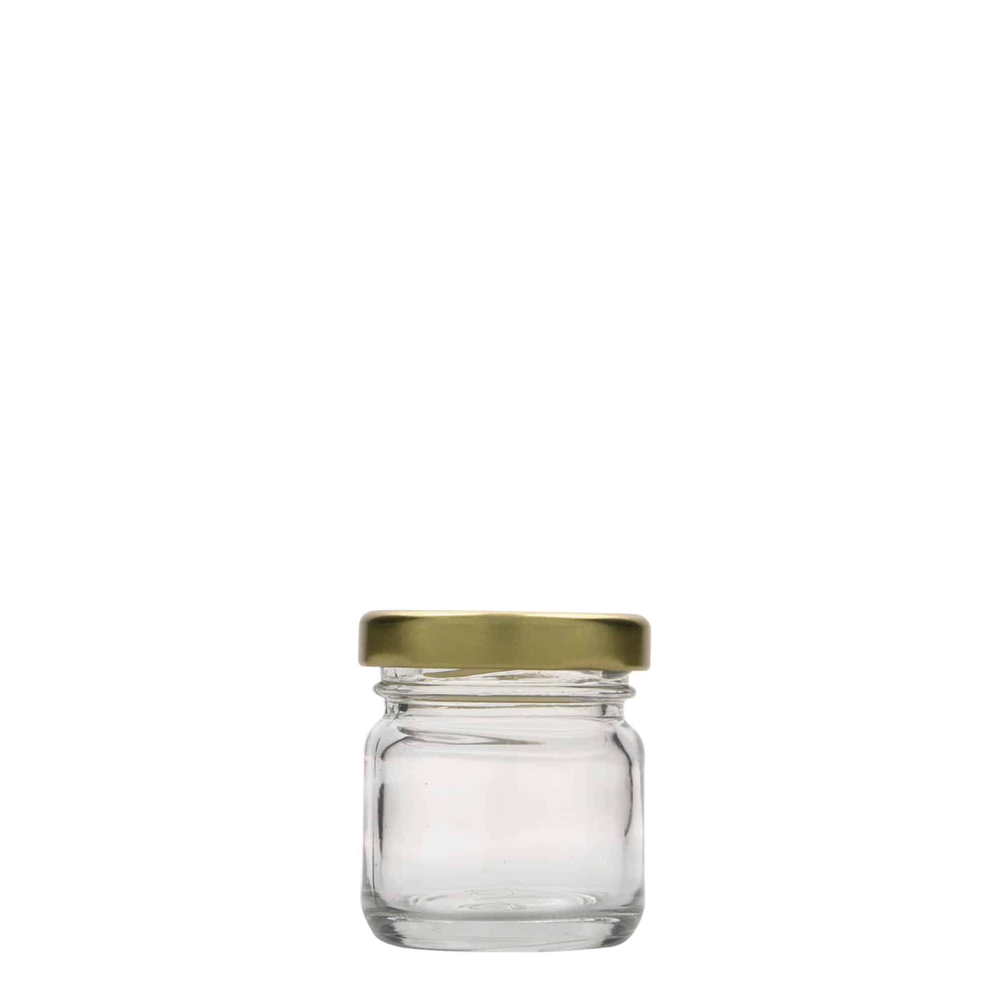 40 ml rundt glass, åpning: Twist-Off (TO 43)
