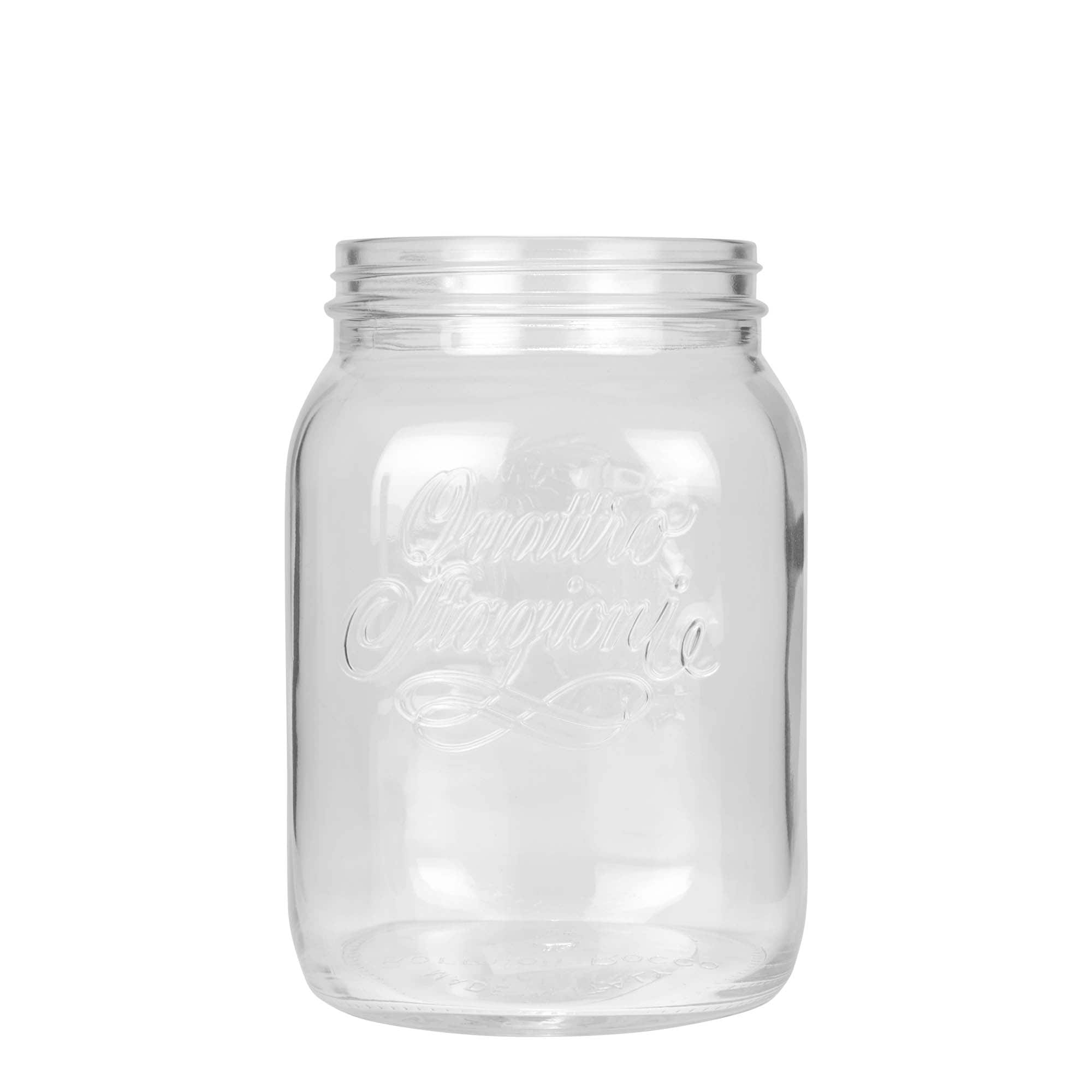 2000 ml glass "Quattro Stagioni", åpning: Skrulokk