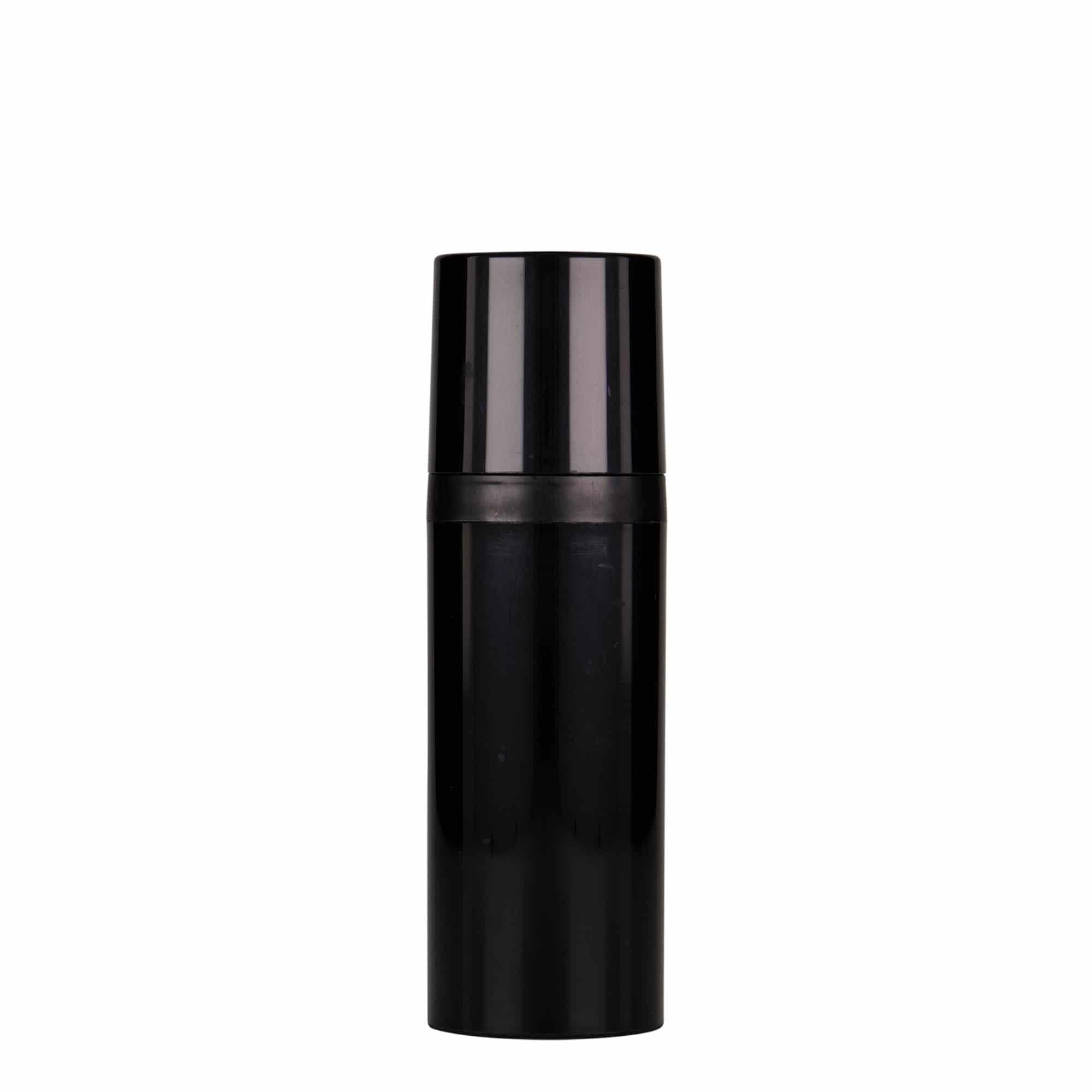 50 ml Airless Dispenser "Mezzo", PP-plast, svart