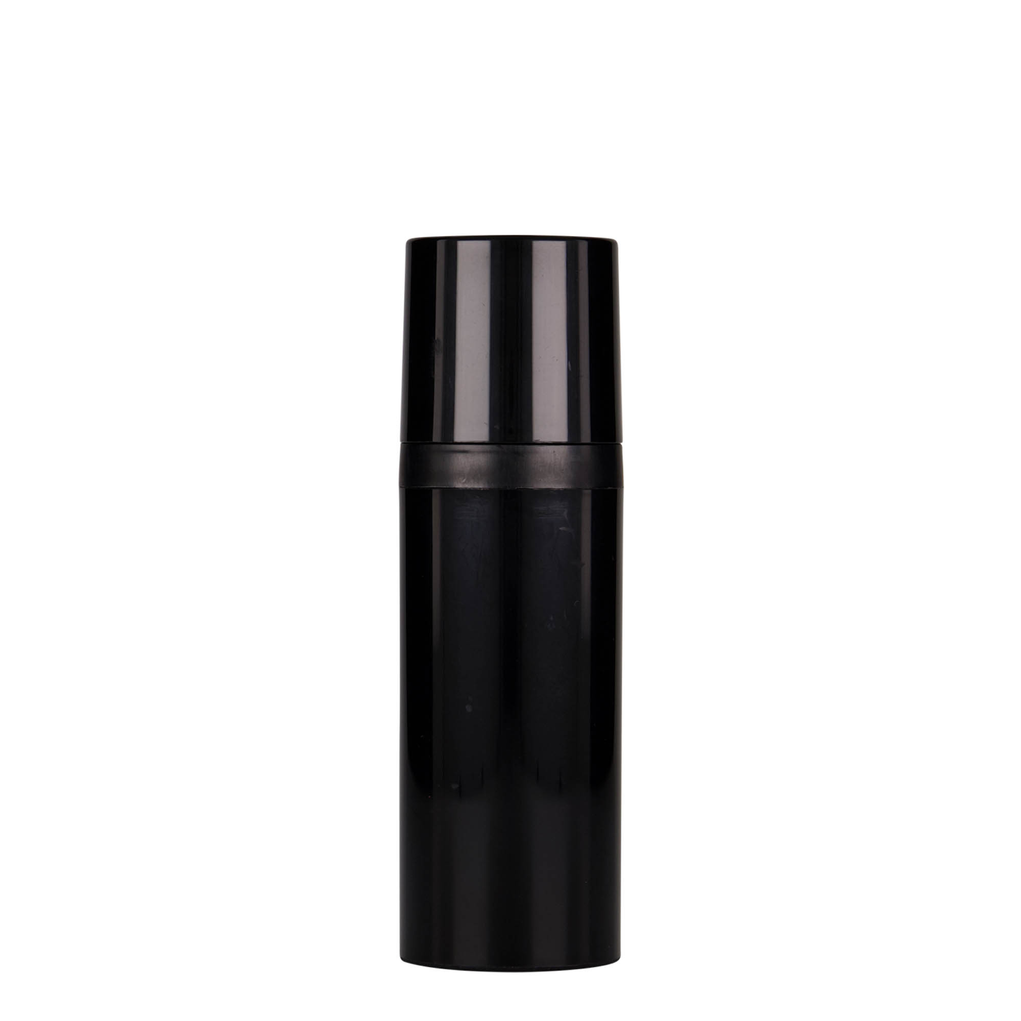 50 ml luftfri dispenser 'Mezzo', PP-plast, svart 50 ml luftfri dispenser 'Mezzo', PP-plast, svart