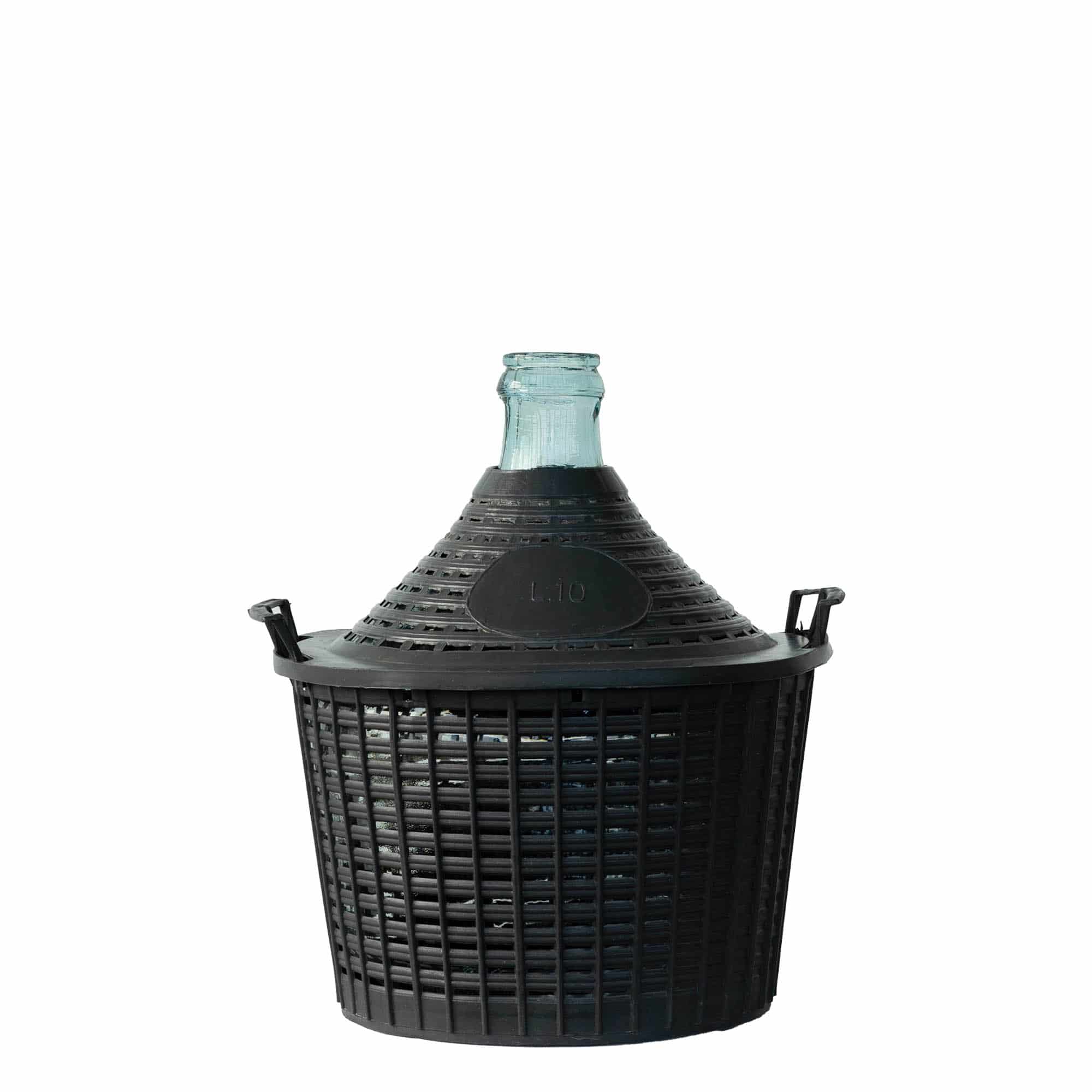 10 l ballongflaske smal hals, glass, åpning: Klikklokk 10 l ballongflaske smal hals, glass, åpning: Klikklokk
