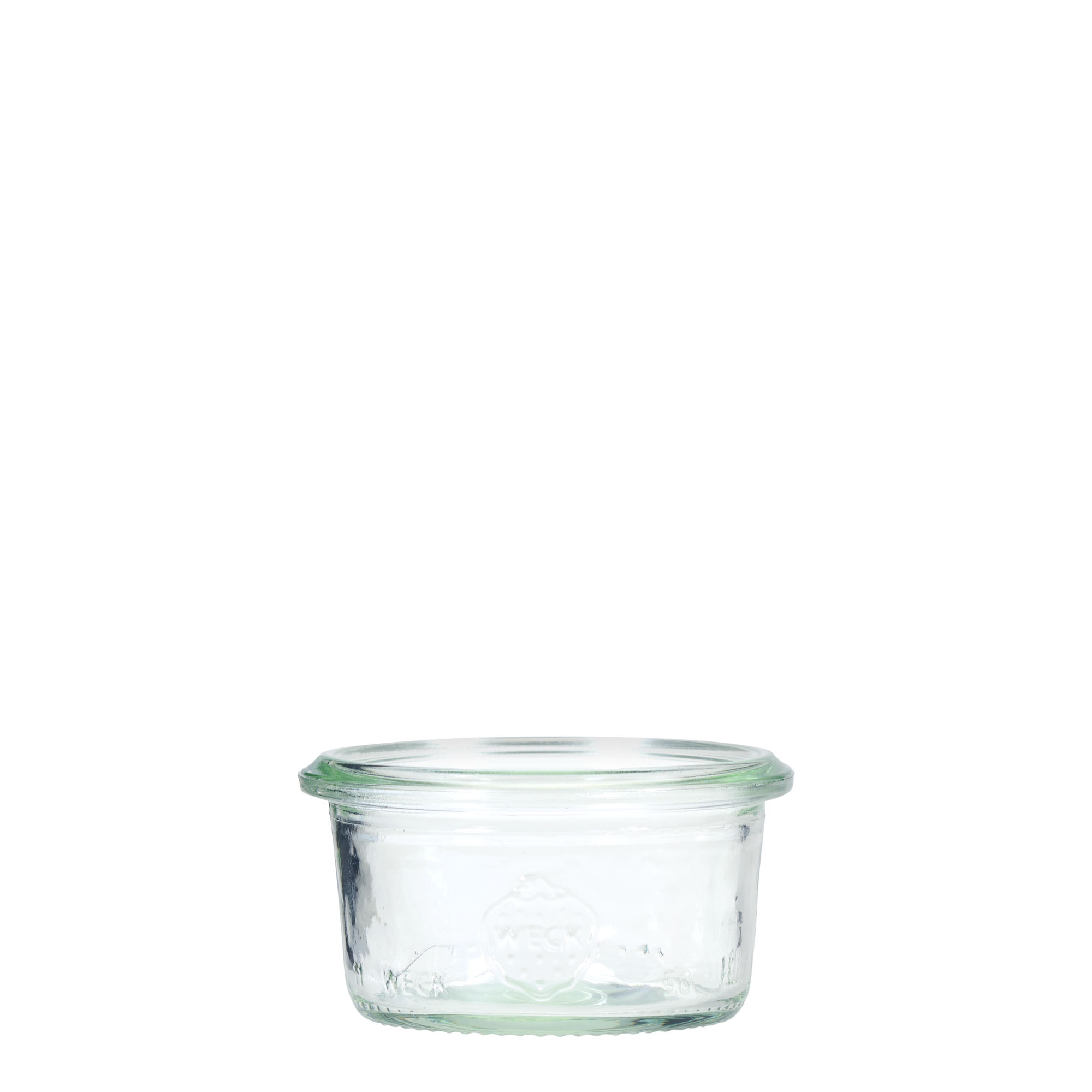 50 ml WECK-sturzglass, åpning: rundkant