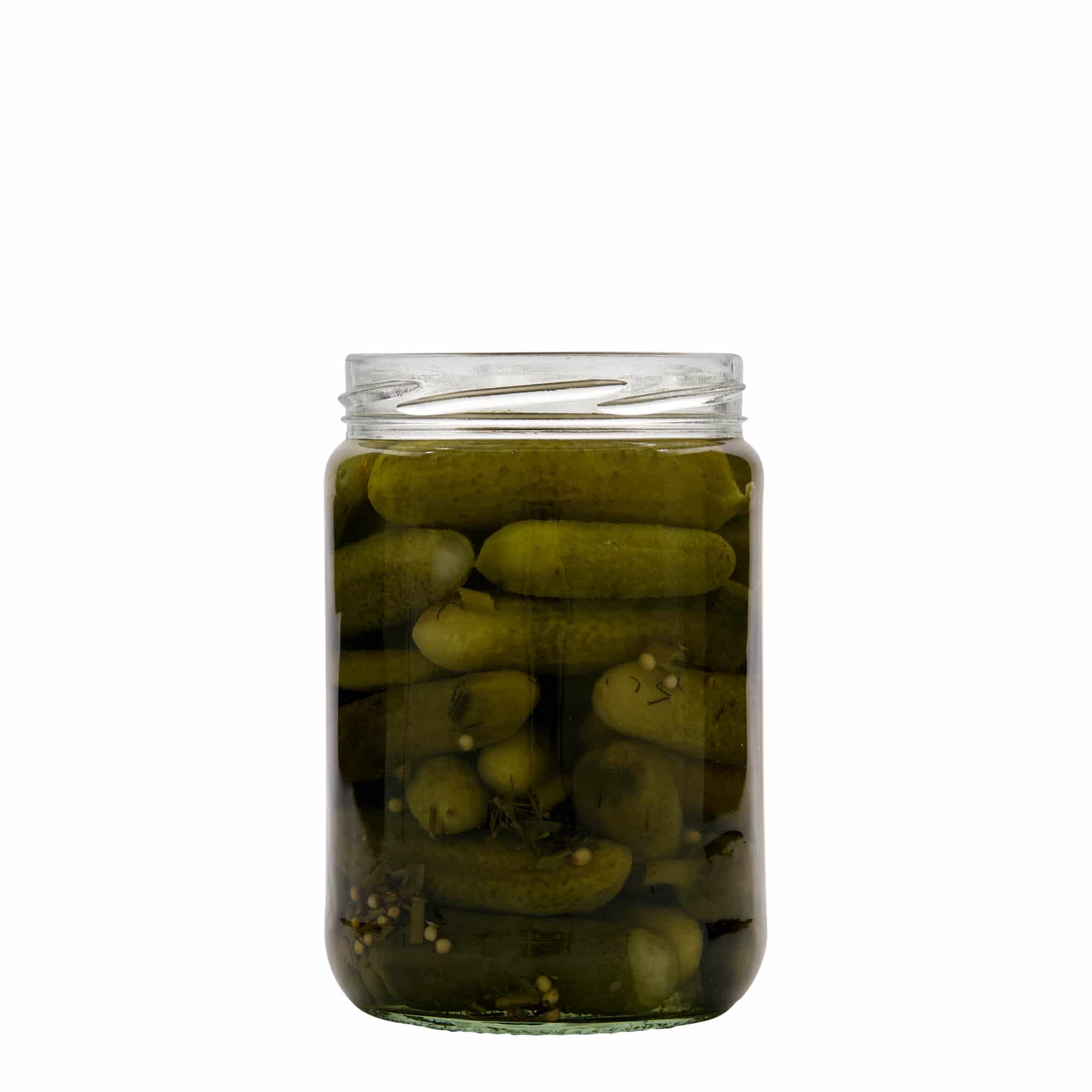 580 ml hermetikkglass, åpning: Twist-Off (TO 82)