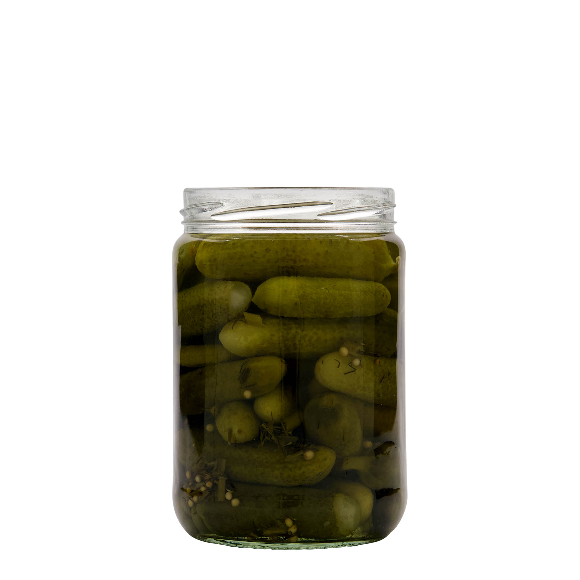580 ml hermetikkglass, åpning: Twist-Off (TO 82)