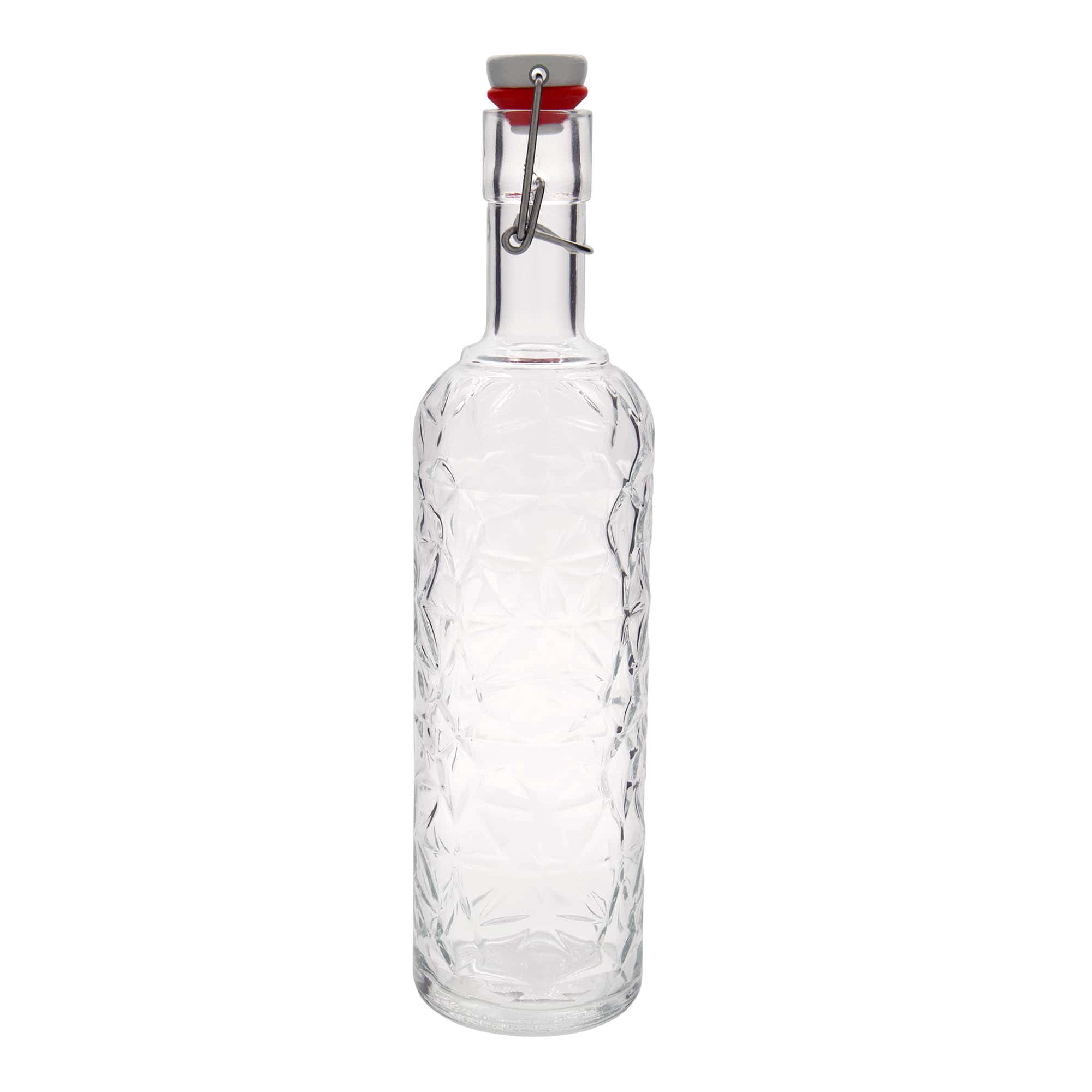 1.000 ml glassflaske 'Oriente', åpning: hengslet lukking