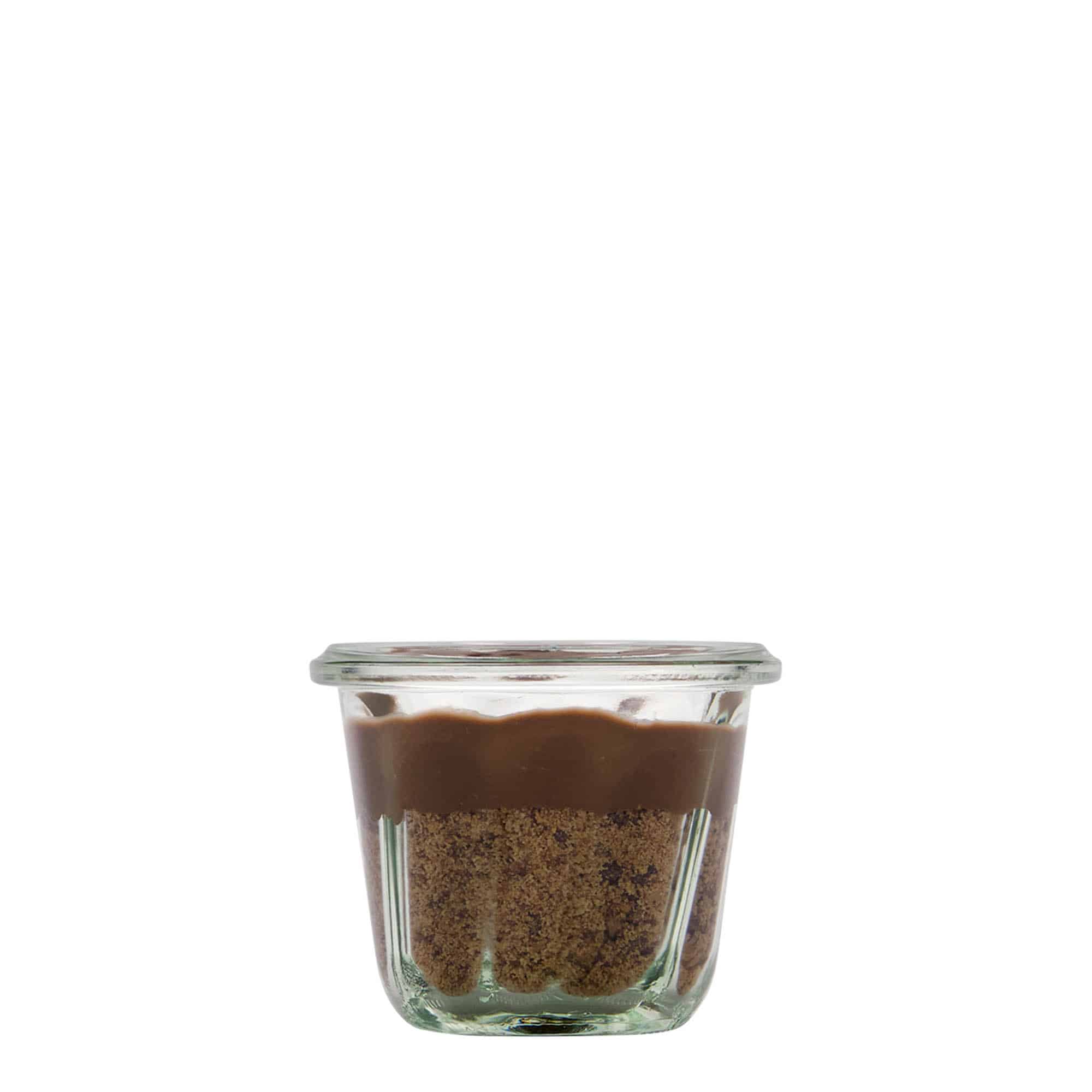 80 ml WECK-ringkakeglass, åpning: rund kant