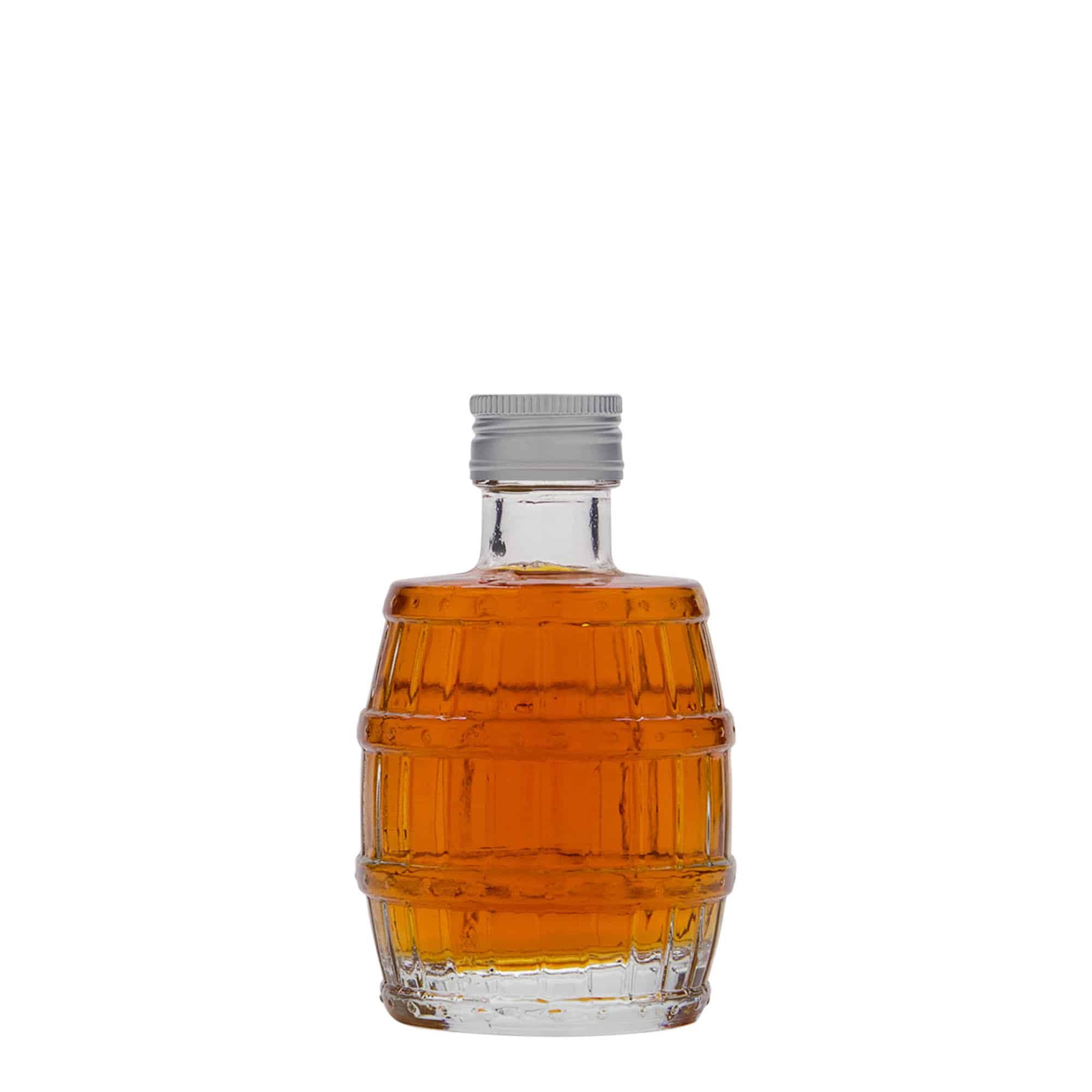 100 ml glassflaske "Fass", åpning: PP 24