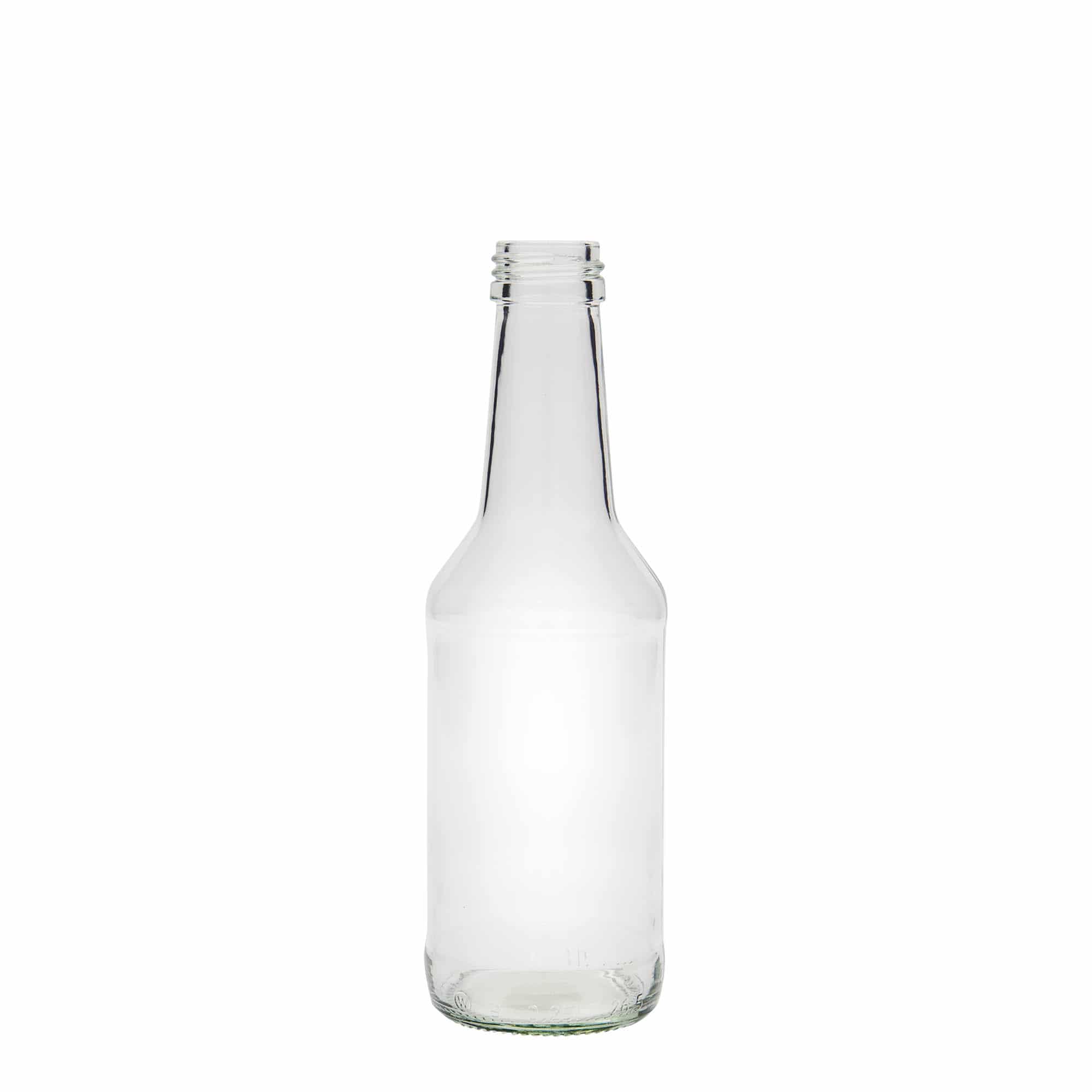 250 ml glassflaske "Nils", åpning: PP 28
