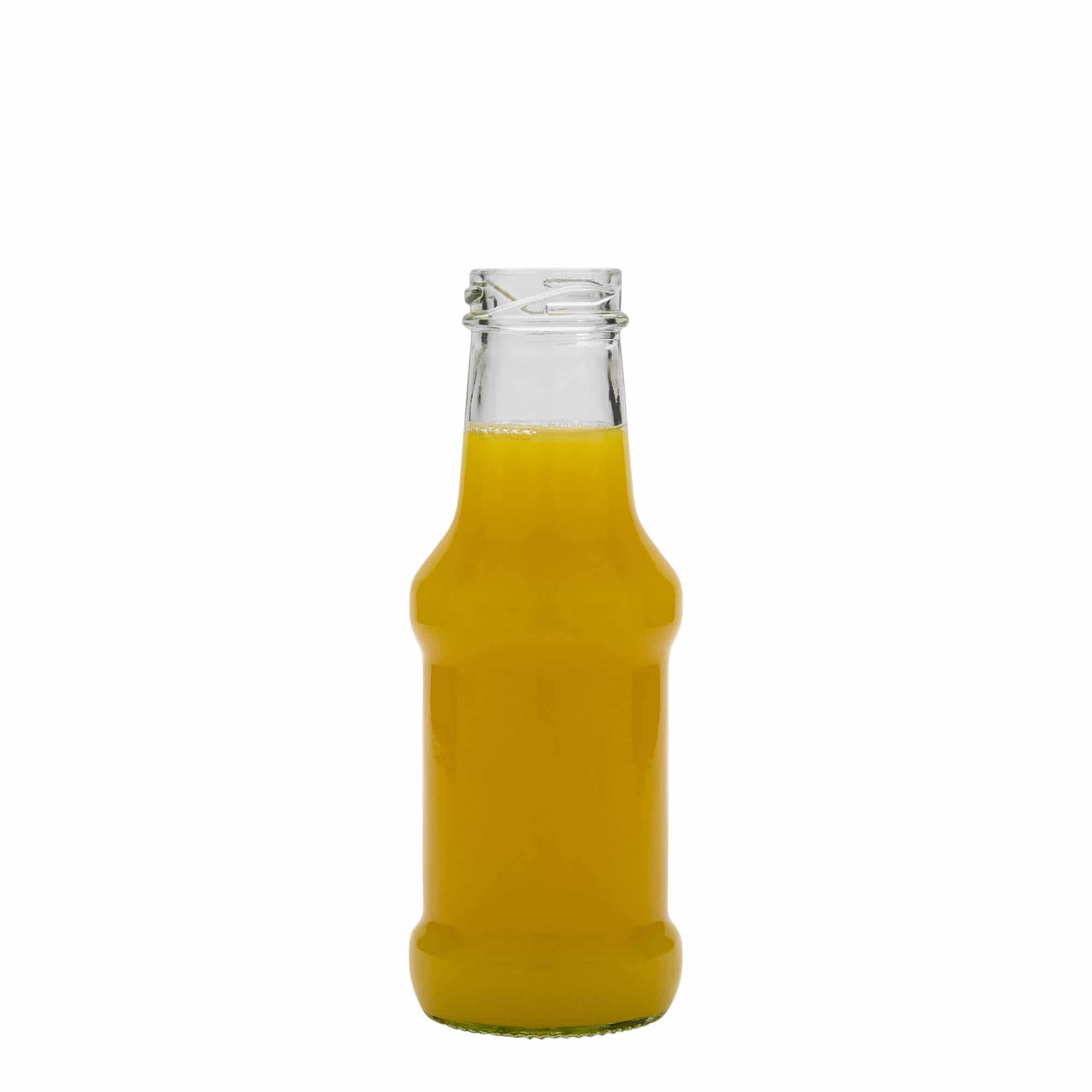 250 ml sausflaske, glass, åpning: Twist-Off (TO 38)