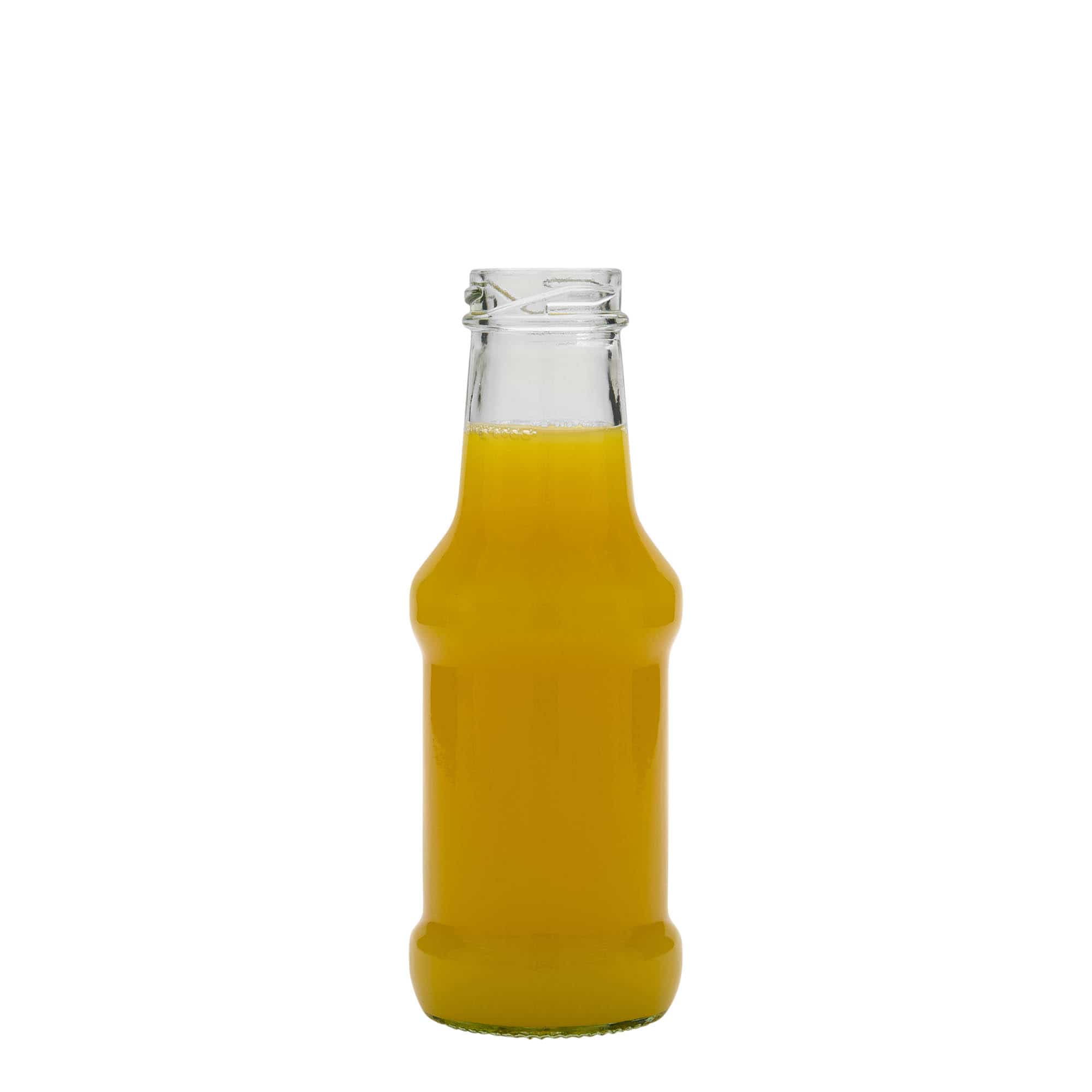 250 ml sausflaske, glass, åpning: Twist-Off (TO 38)