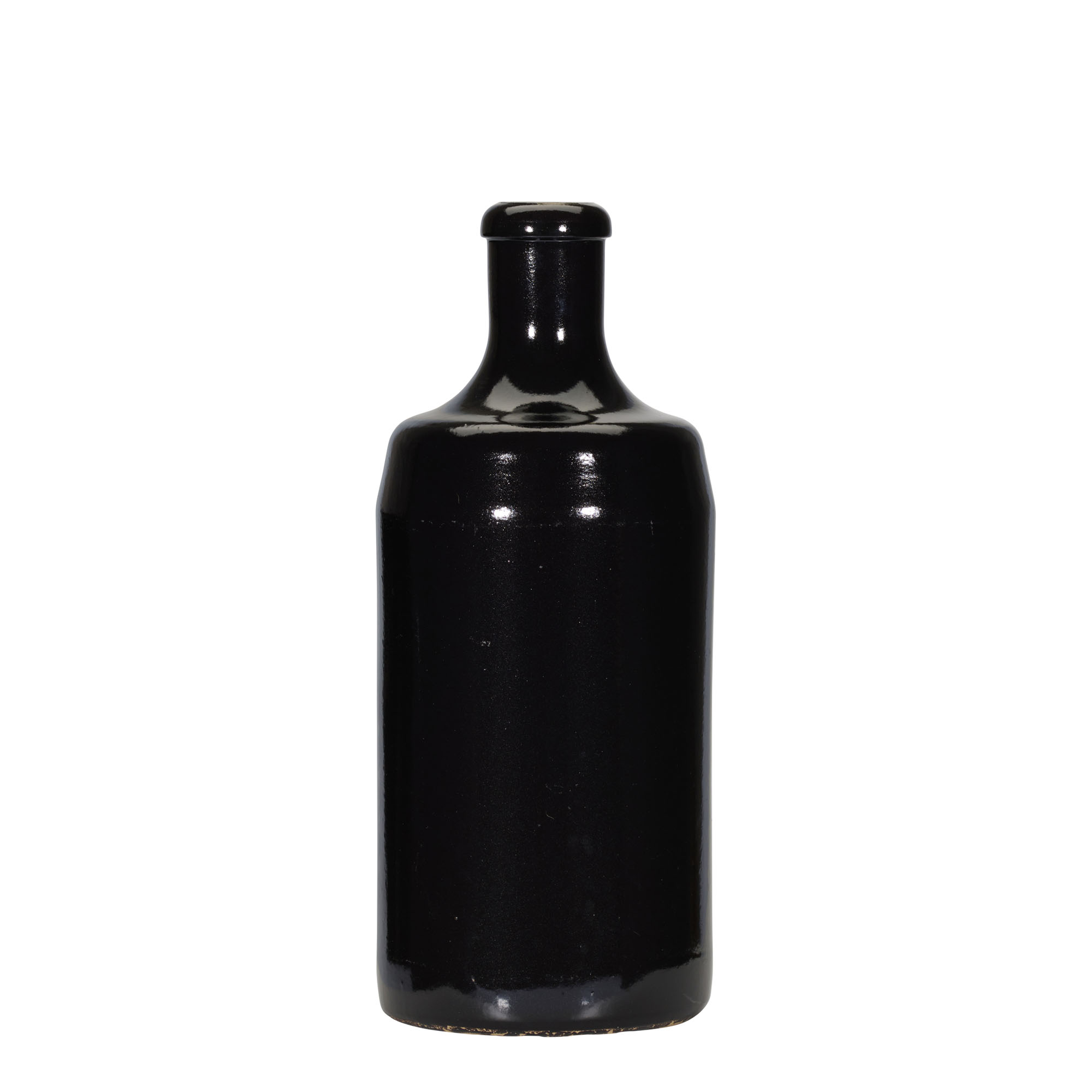700 ml krukke 'Calvados, steingods, svart, åpning: kork 700 ml krukke 'Calvados, steingods, svart, åpning: kork