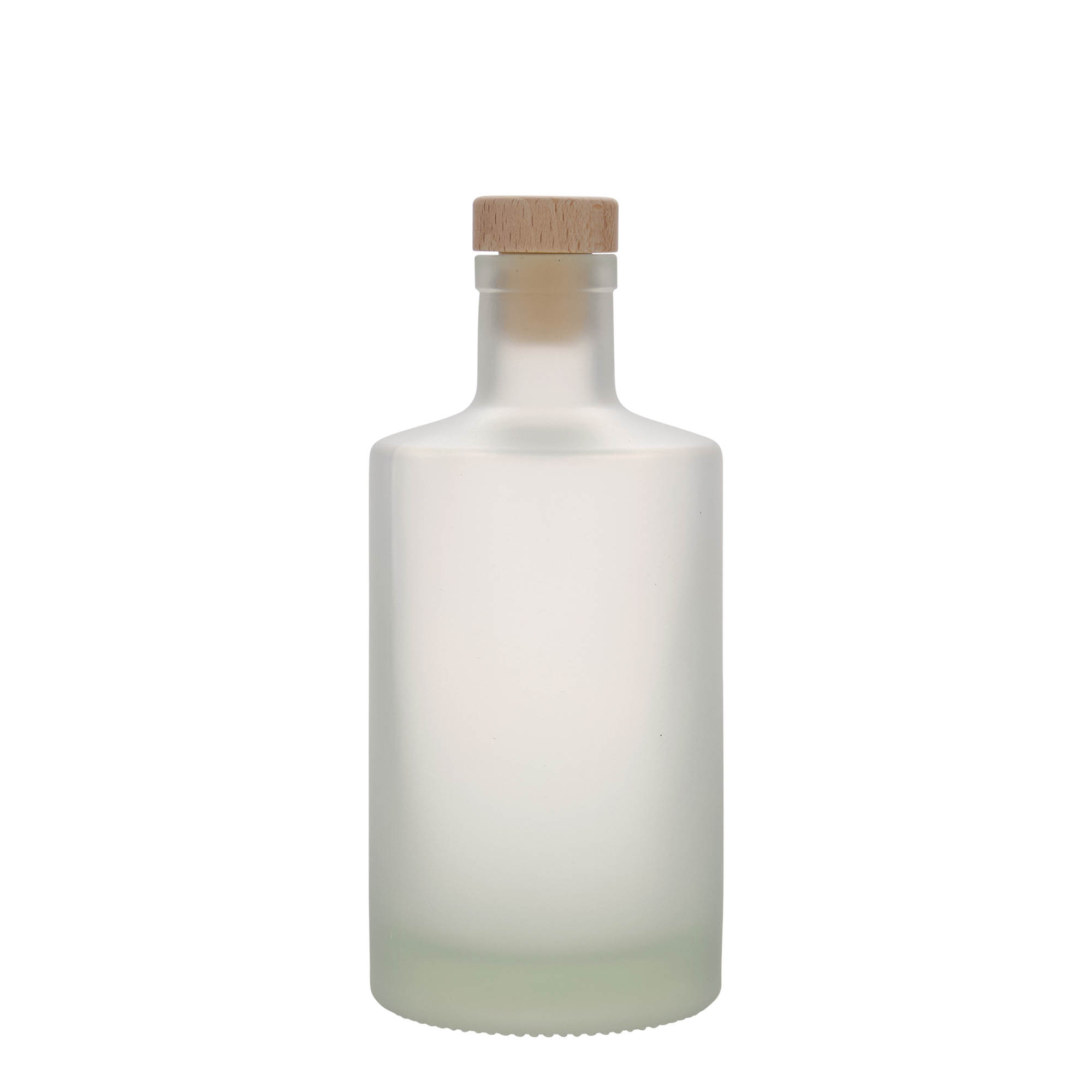 500 ml glassflaske 'Caroline', frostet, åpning: kork 500 ml glassflaske 'Caroline', frostet, åpning: kork