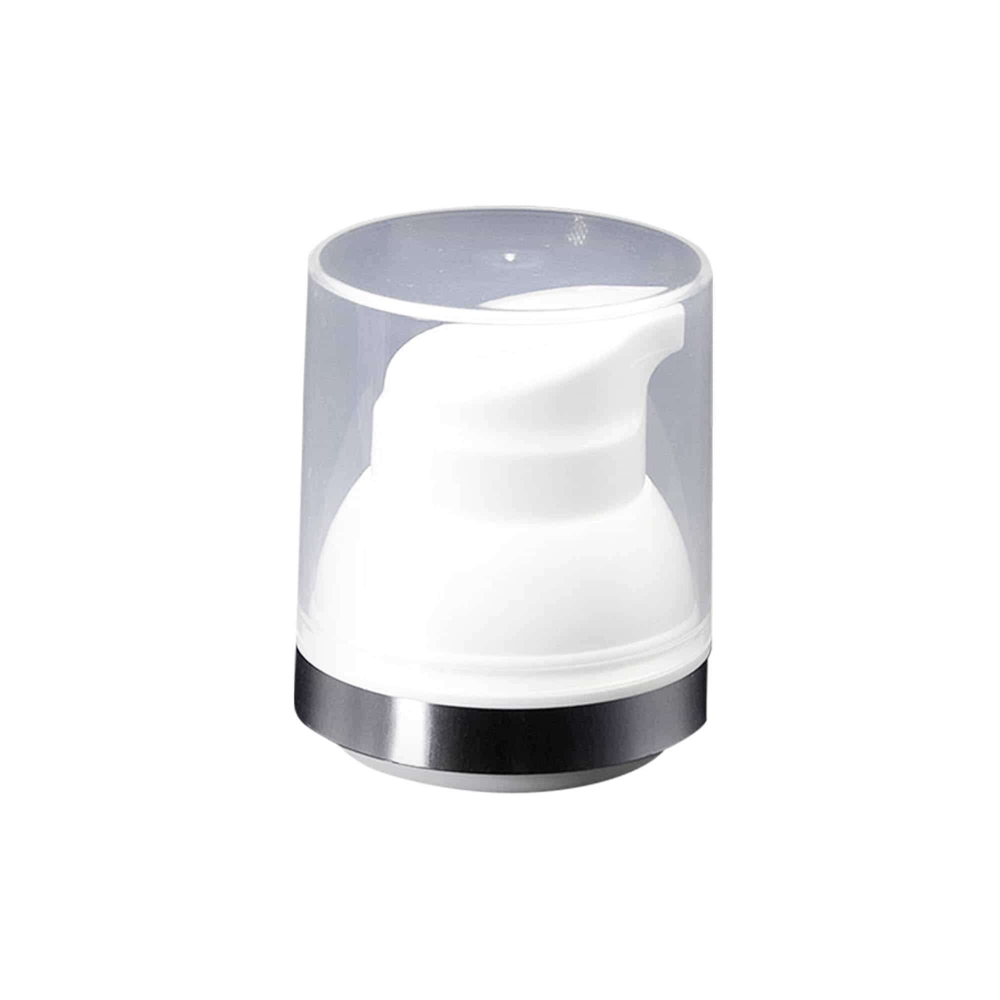 Airless Dispenser pumpehode 'Mezzo', PP-plast, hvit