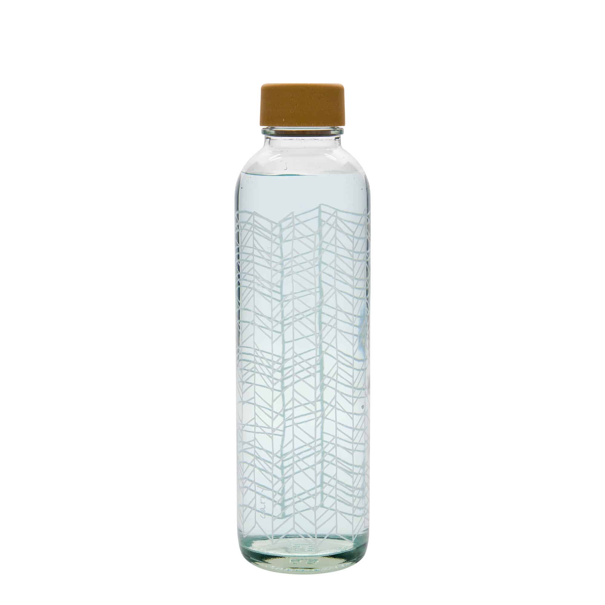 700 ml drikkeflaske CARRY Bottle 'Structure of Life', åpning: skrukork