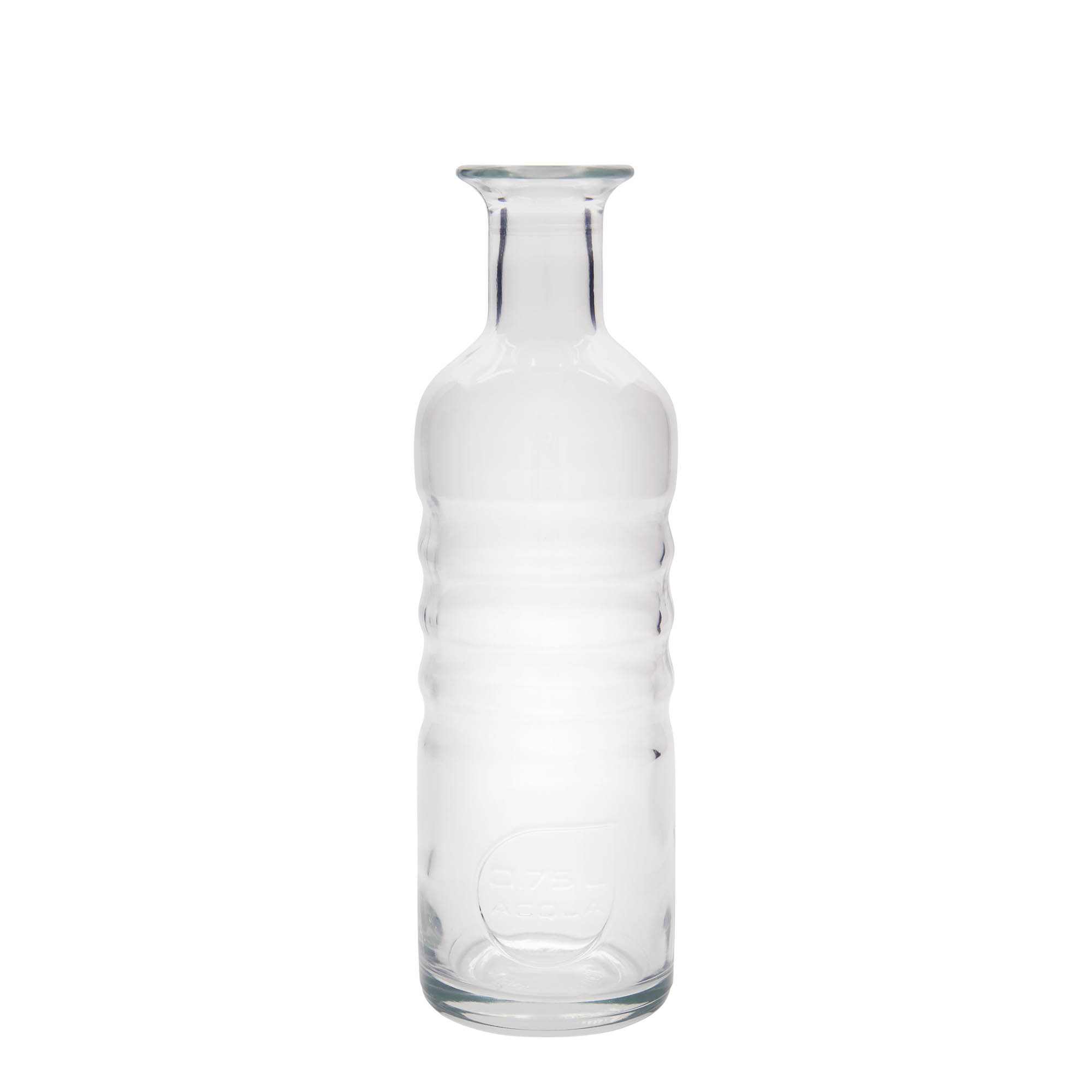 750 ml glassflaske 'Optima Acqua', åpning: kork