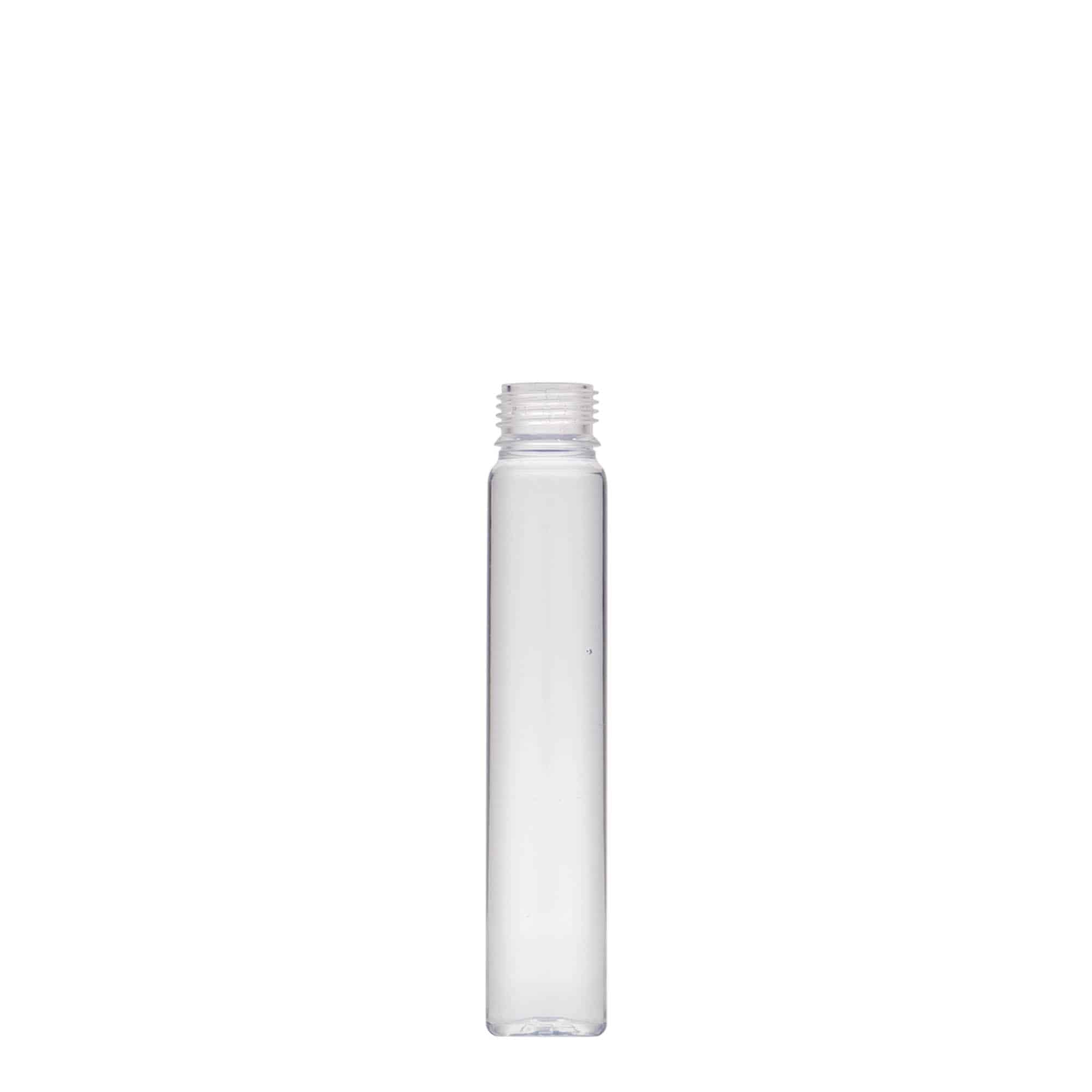 25 ml PET-rør, plast, åpning: Skrulokk