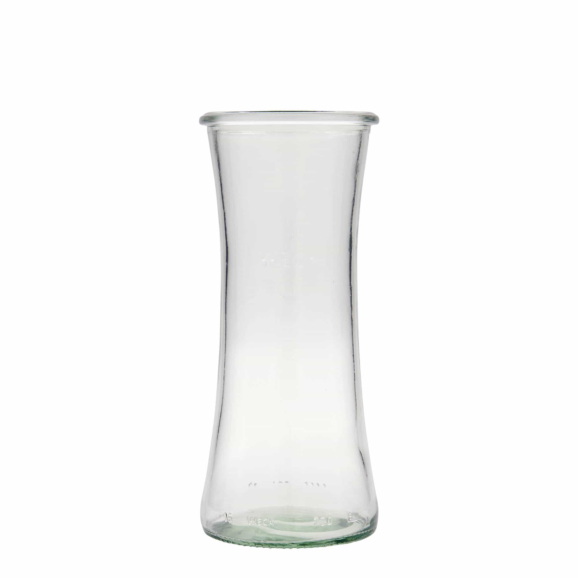 730 ml WECK-delikatesseglass, åpning: rund kant
