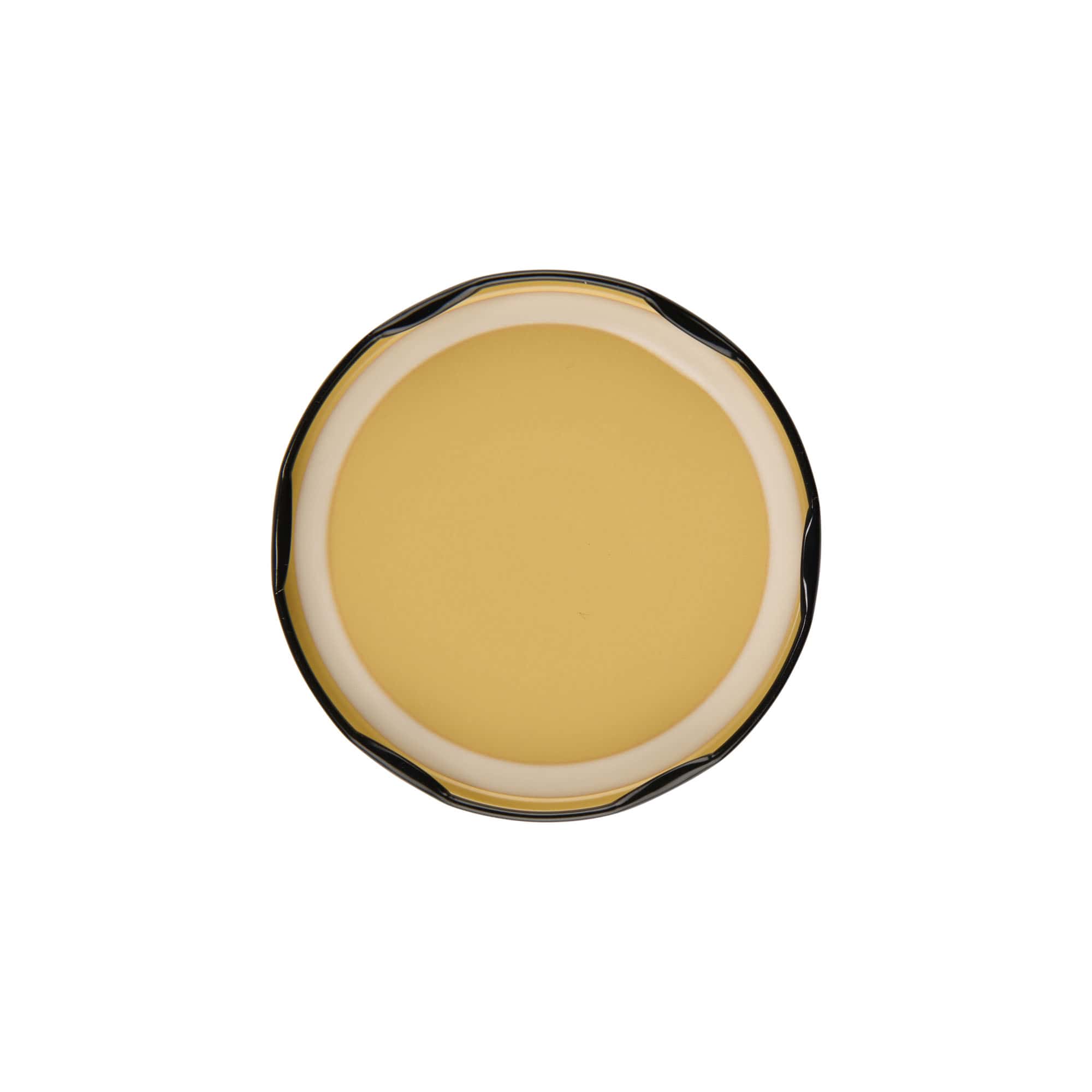 Twist-off-lokk, blikk, svart, for åpning: TO 82