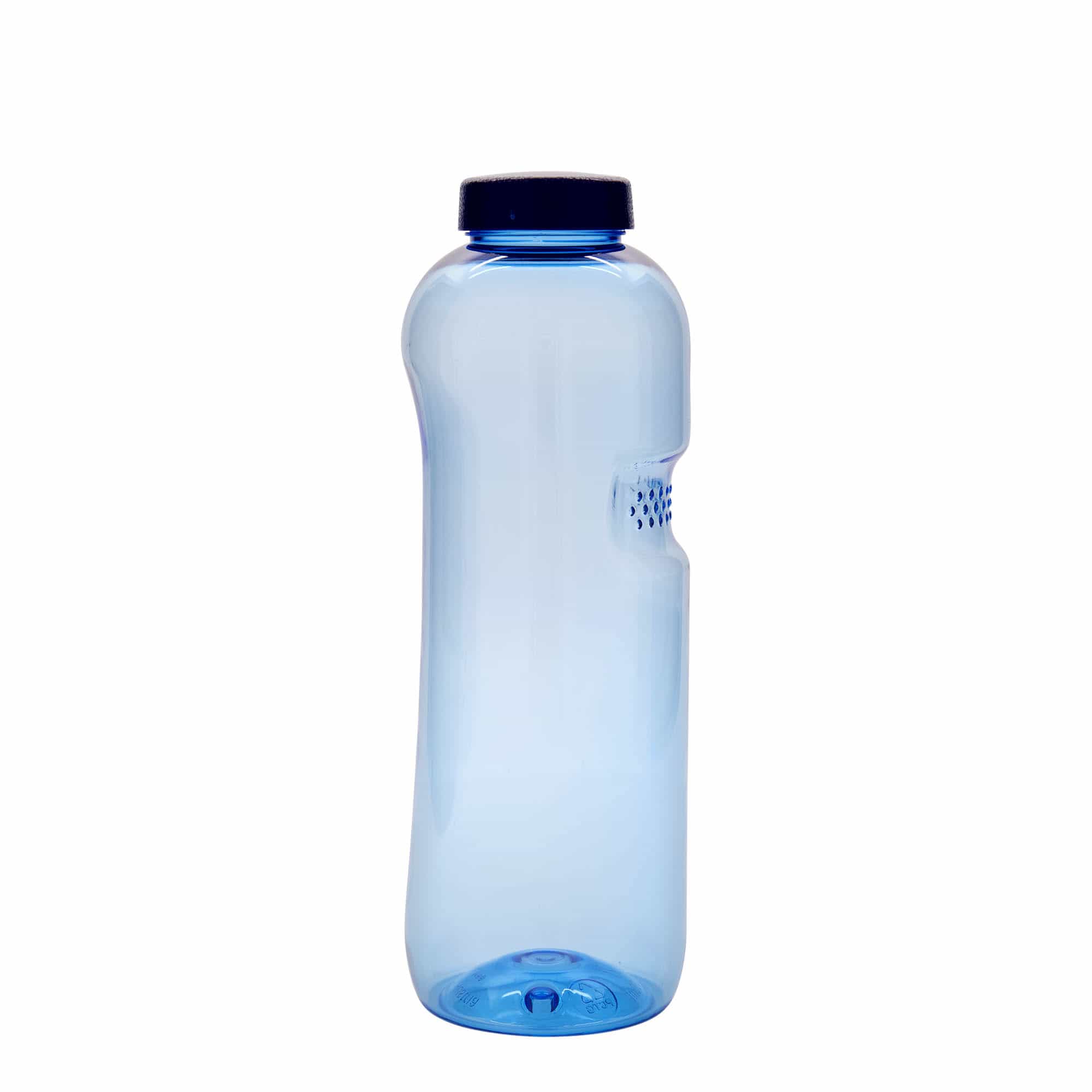 1000 ml PET-drikkeflaske "Kavodrink", plast, blå