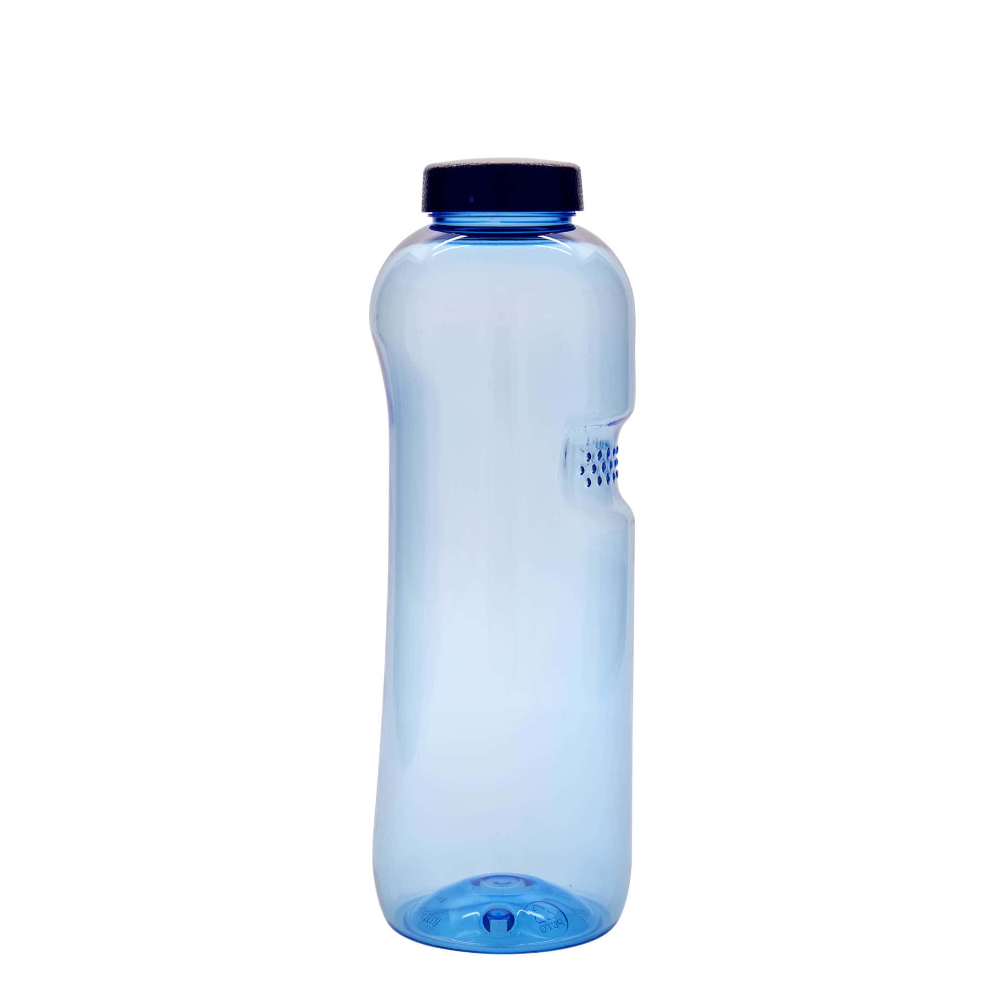 1.000 ml PET-drikkeflaske 'Kavodrink', plast, blå