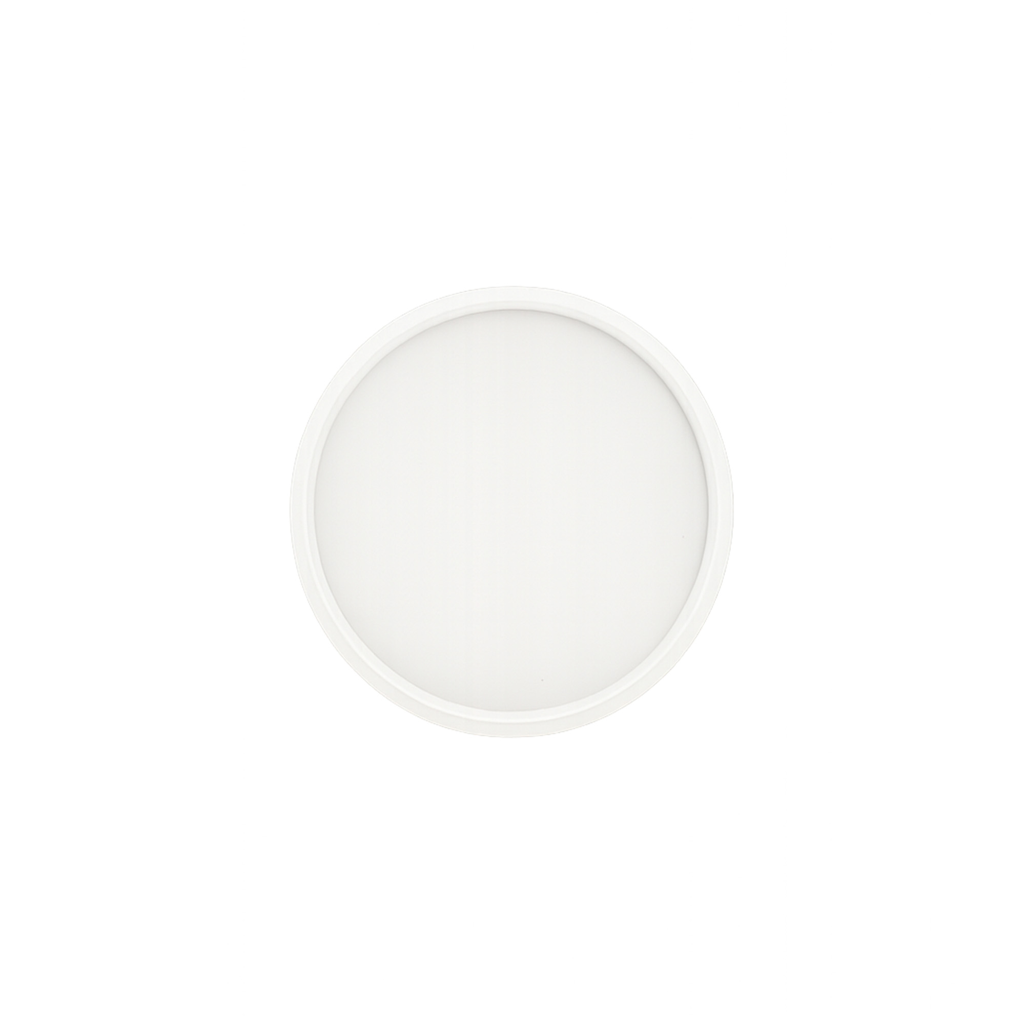Skrukork for 30 ml 'Brown Line', PP, hvit