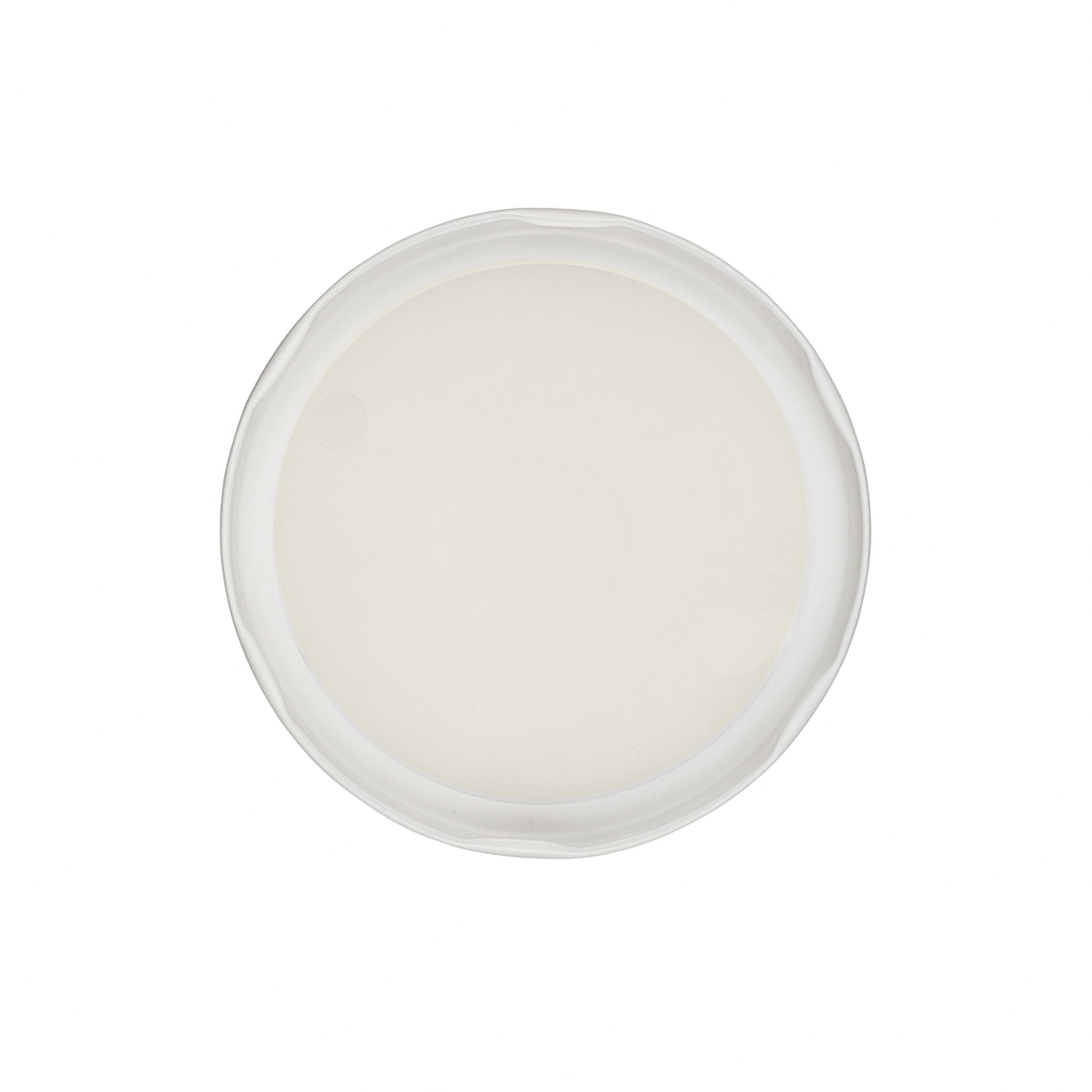 Twist-off-lokk, hvitblekk, hvit, for åpning: TO 100 Twist-off-lokk, hvitblekk, hvit, for åpning: TO 100