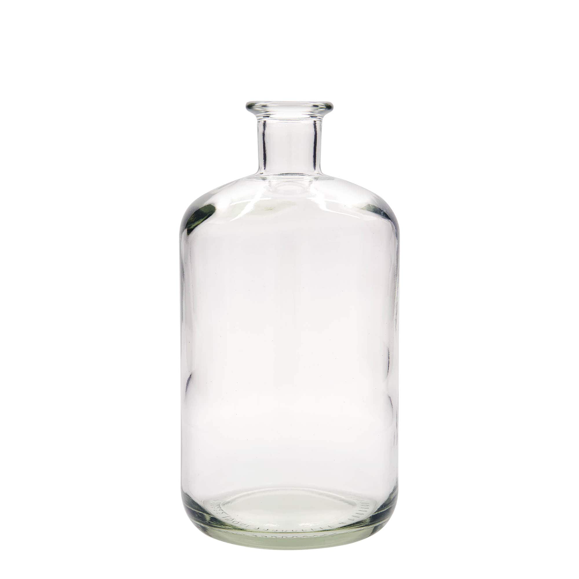 1500 ml apotekerglassflaske, åpning: Kork 1500 ml apotekerglassflaske, åpning: Kork
