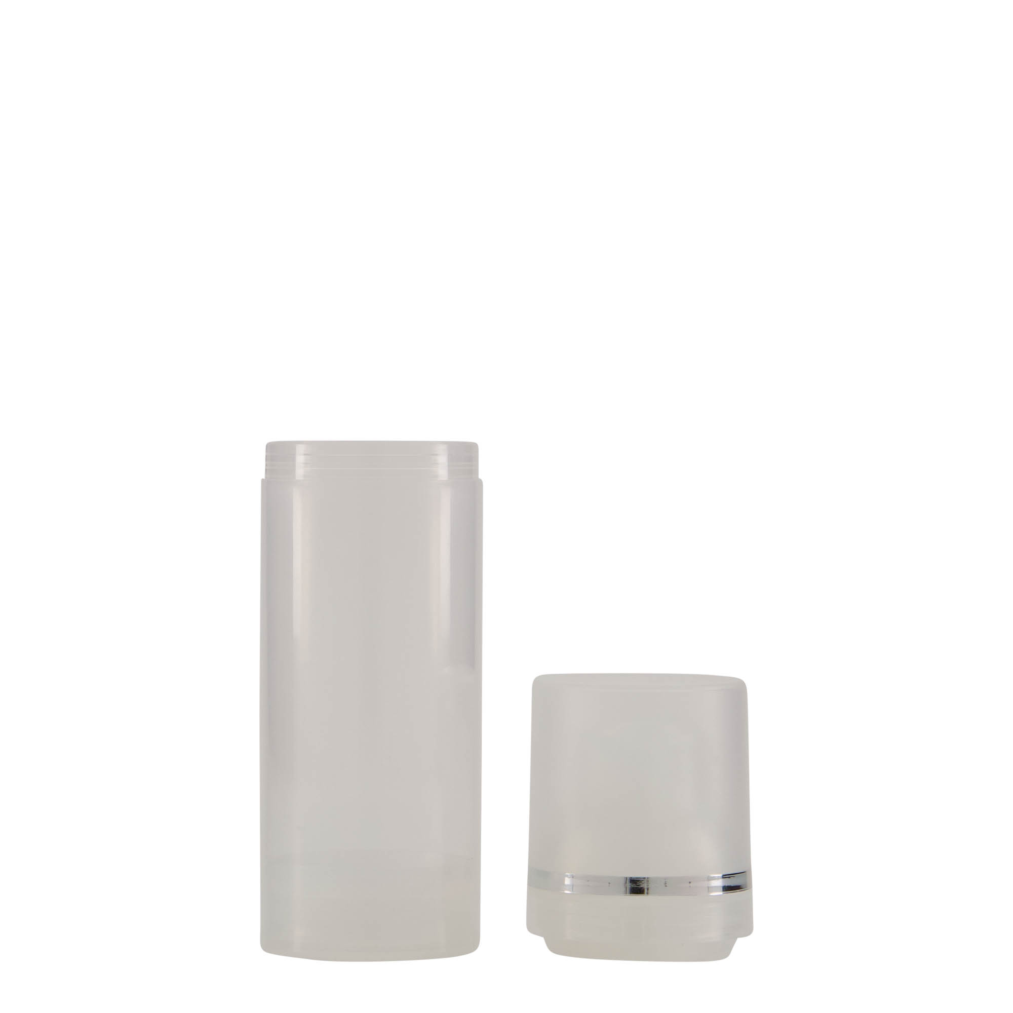 50 ml luftfri dispenser 'Mezzo', PP-plast, natur 50 ml luftfri dispenser 'Mezzo', PP-plast, natur
