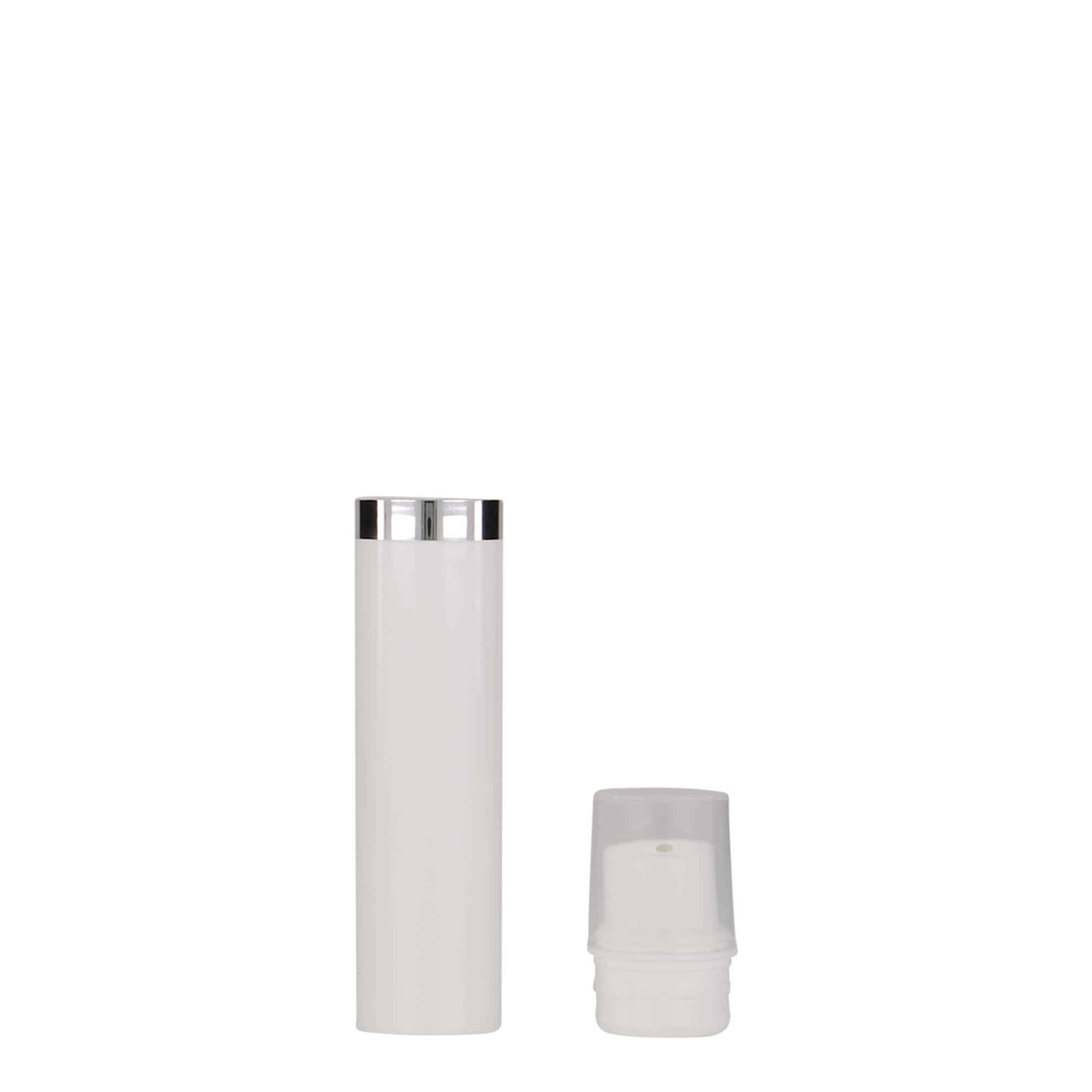 15 ml Airless Dispenser "Nano", PP-plast, hvit