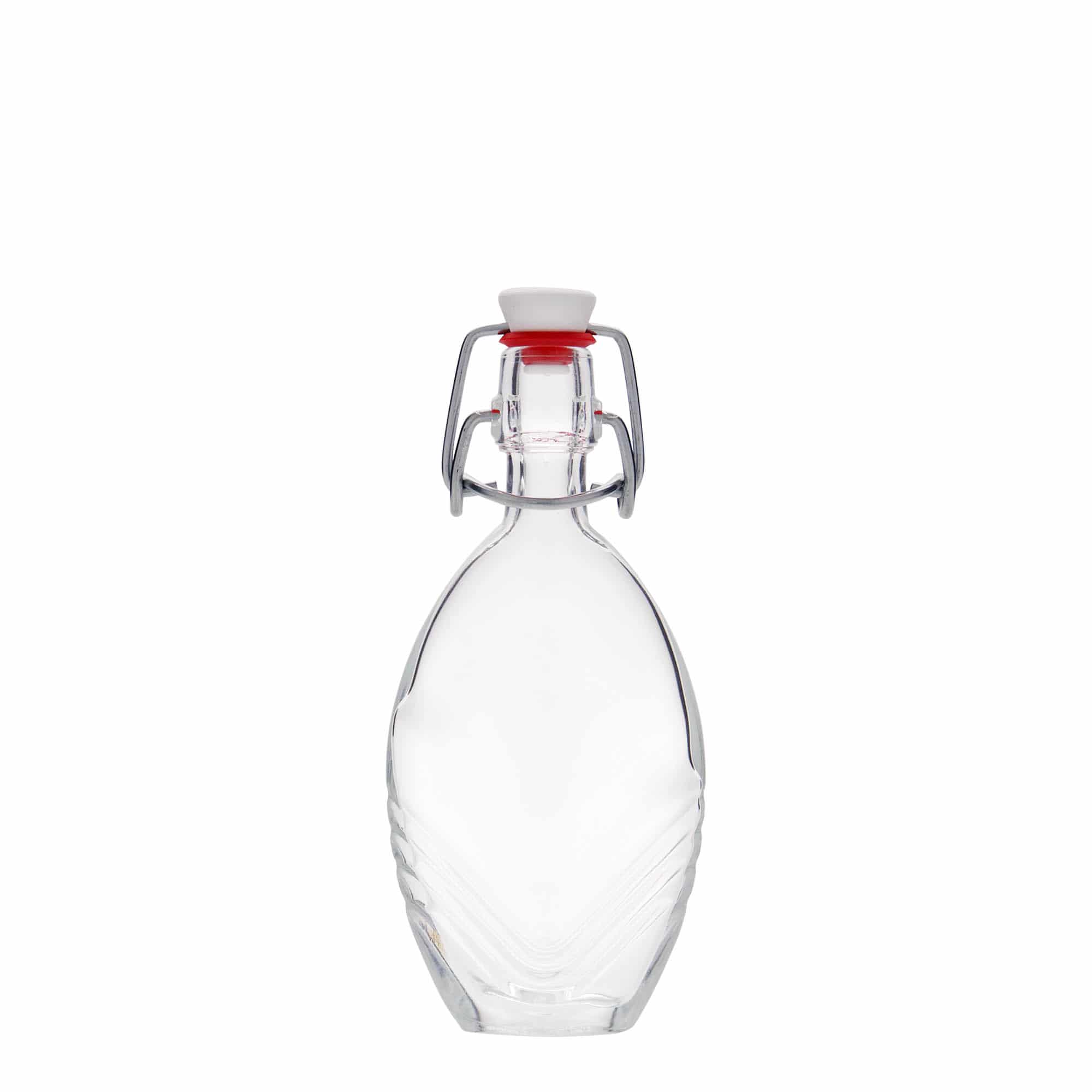 40 ml glassflaske 'Florence', oval, åpning: hengslet lukking 40 ml glassflaske 'Florence', oval, åpning: hengslet lukking