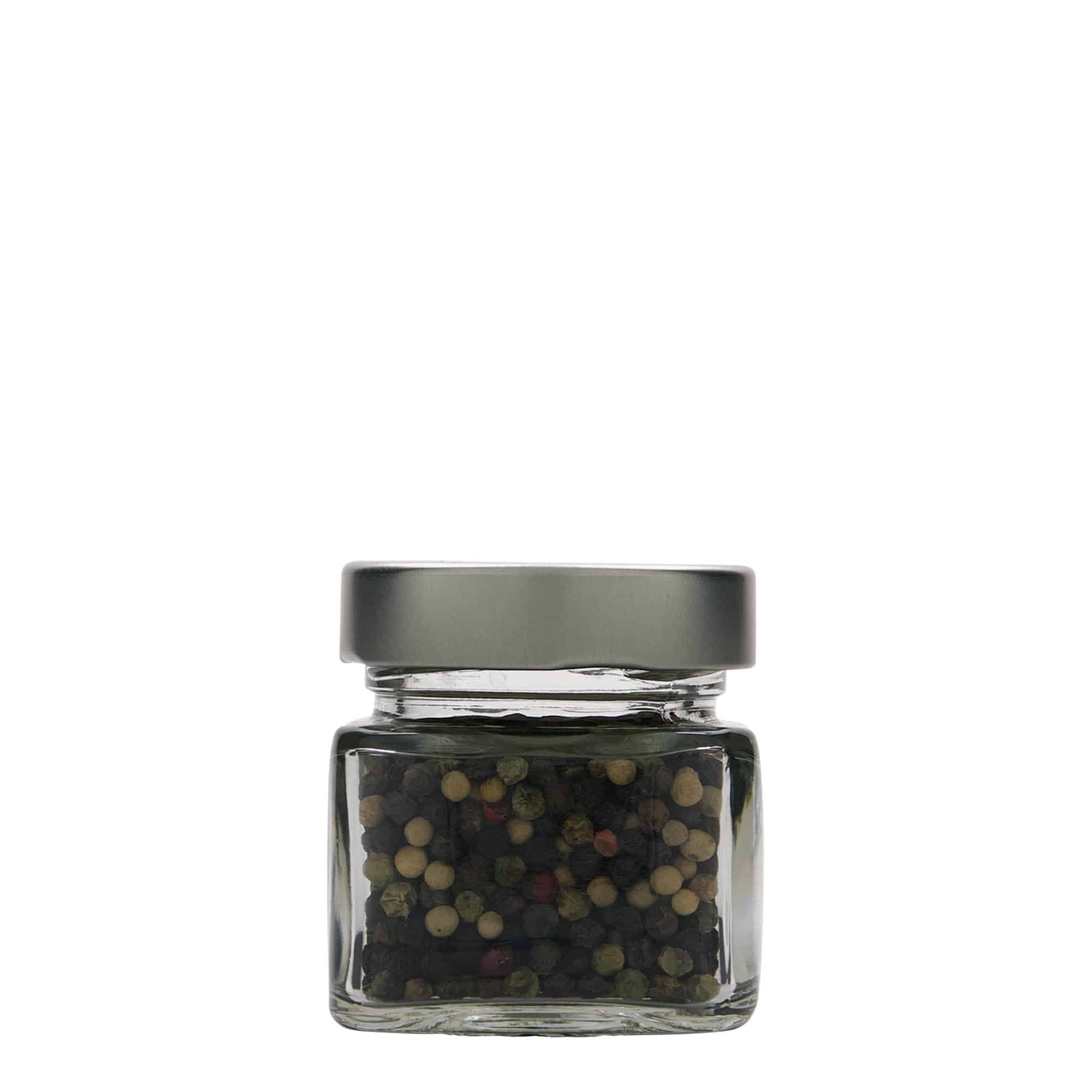 106 ml firkantglass 'Ikarus', åpning: Deep-Twist-Off (DTO 58)