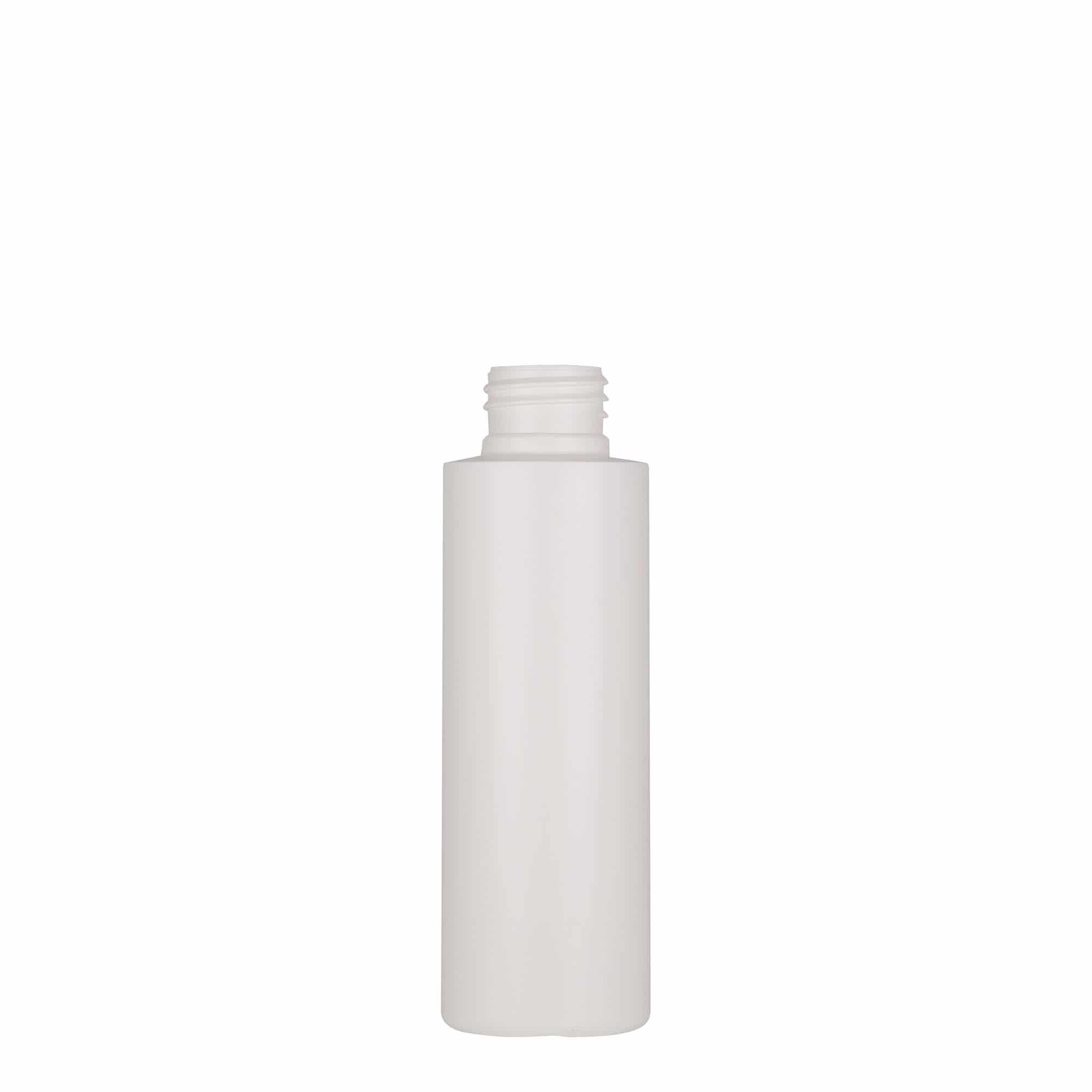 100 ml plastflaske "Pipe", Green HDPE, hvit, åpning: GPI 24/410 100 ml plastflaske "Pipe", Green HDPE, hvit, åpning: GPI 24/410