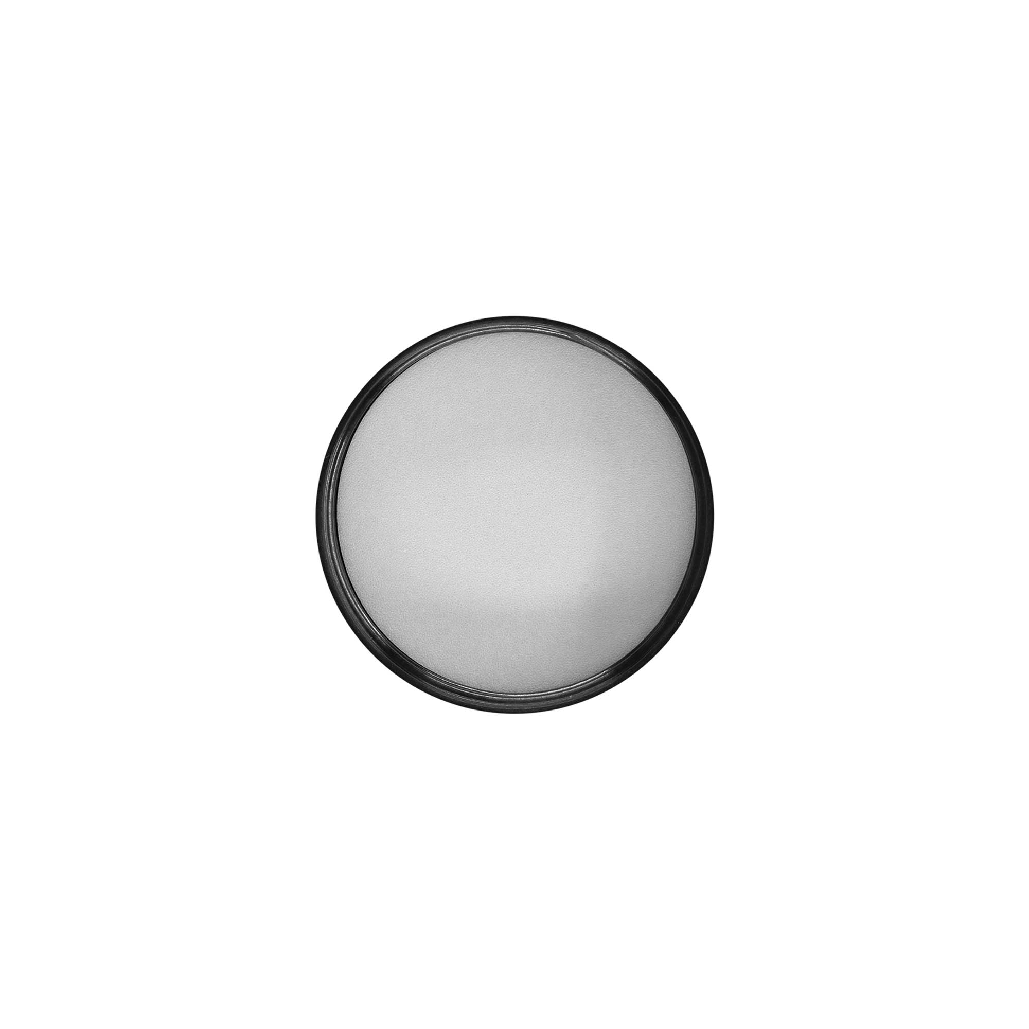 Skrukork for 120 ml 'Brown Line', HPM-plast, svart