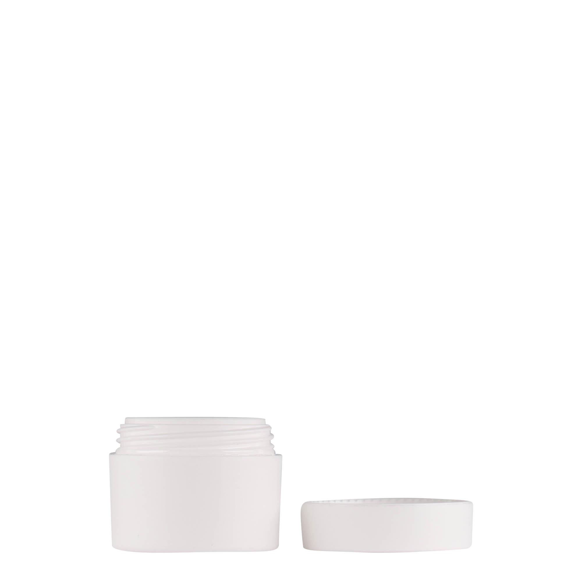 5 ml plastboks 'Antonella', PP, hvit, åpning: skrukork 5 ml plastboks 'Antonella', PP, hvit, åpning: skrukork