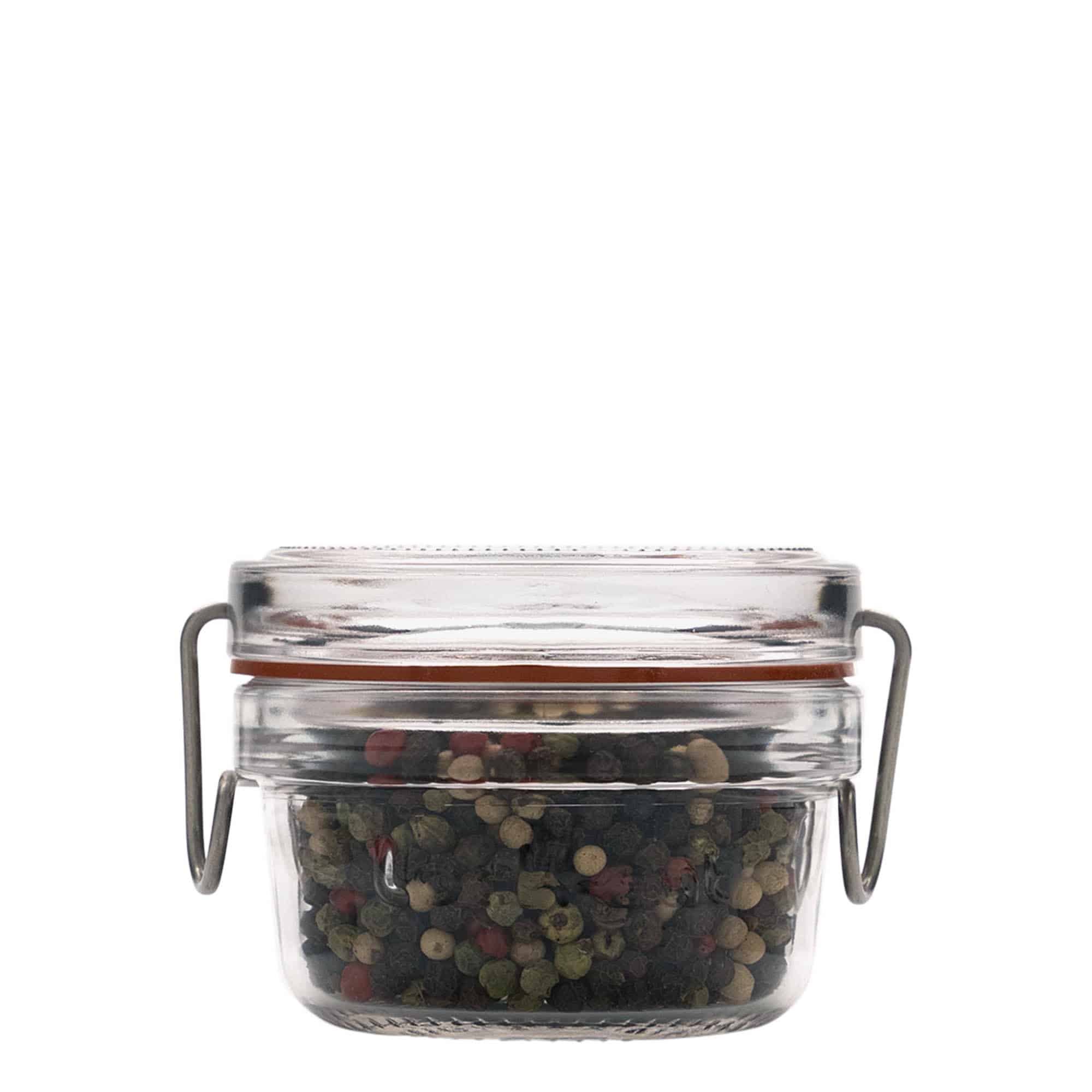 80 ml trådspenneglass 'Lock-Eat', åpning: trådspennelokk