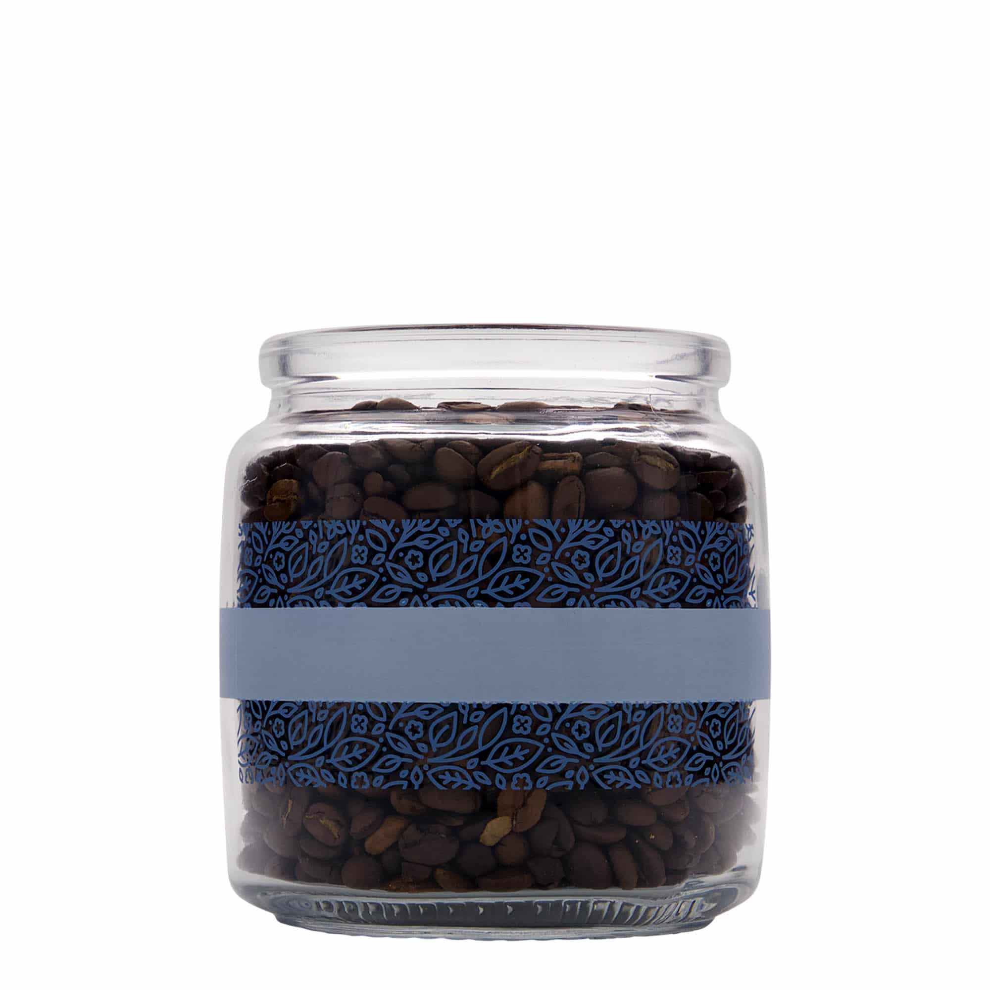 750 ml korkglass 'Giara', motiv: Naturalmente blu, åpning: kork