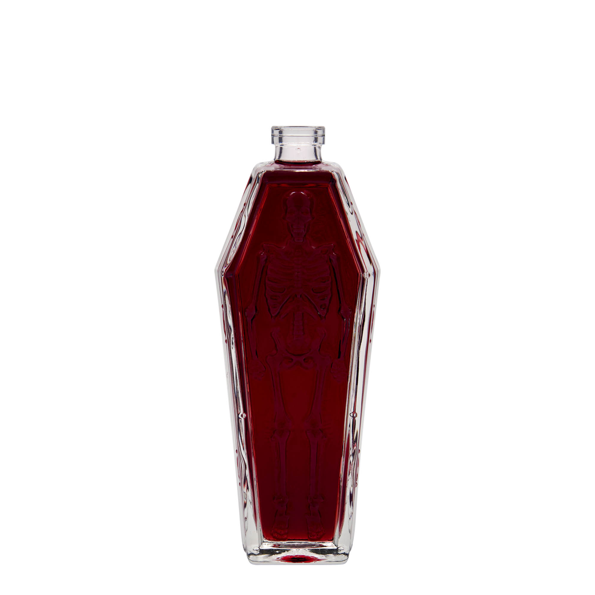 200 ml glassflaske 'Kiste', åpning: kork