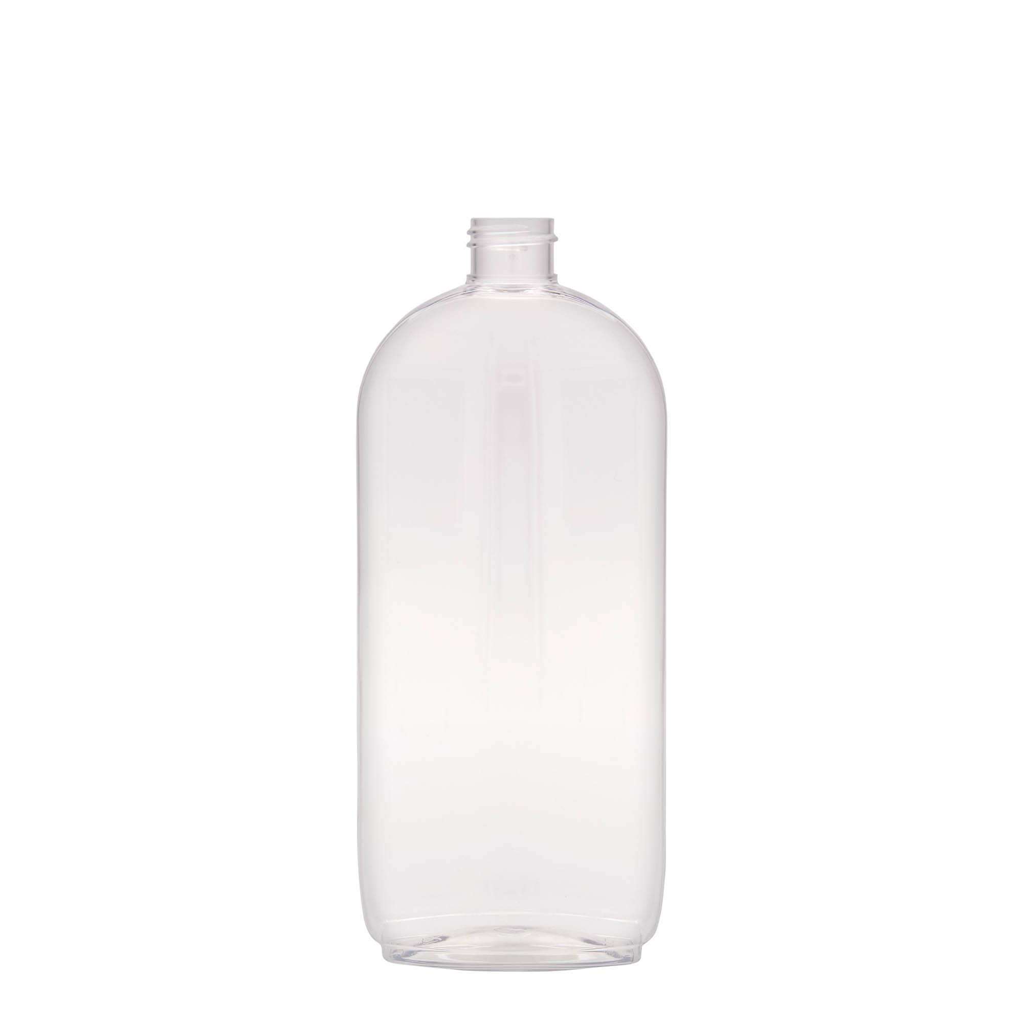 500 ml PET-flaske 'Iris', oval, plast, åpning: 24/410