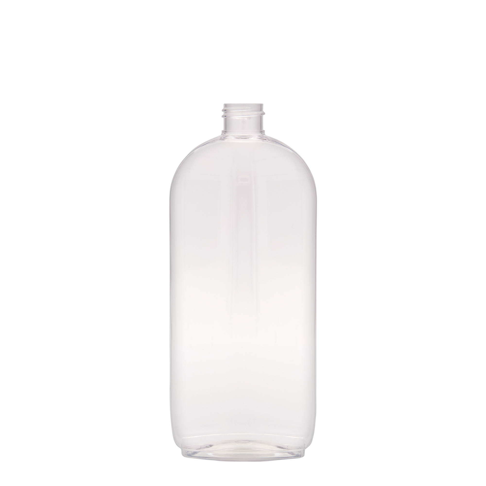 500 ml PET-flaske 'Iris', oval, plast, åpning: 24/410