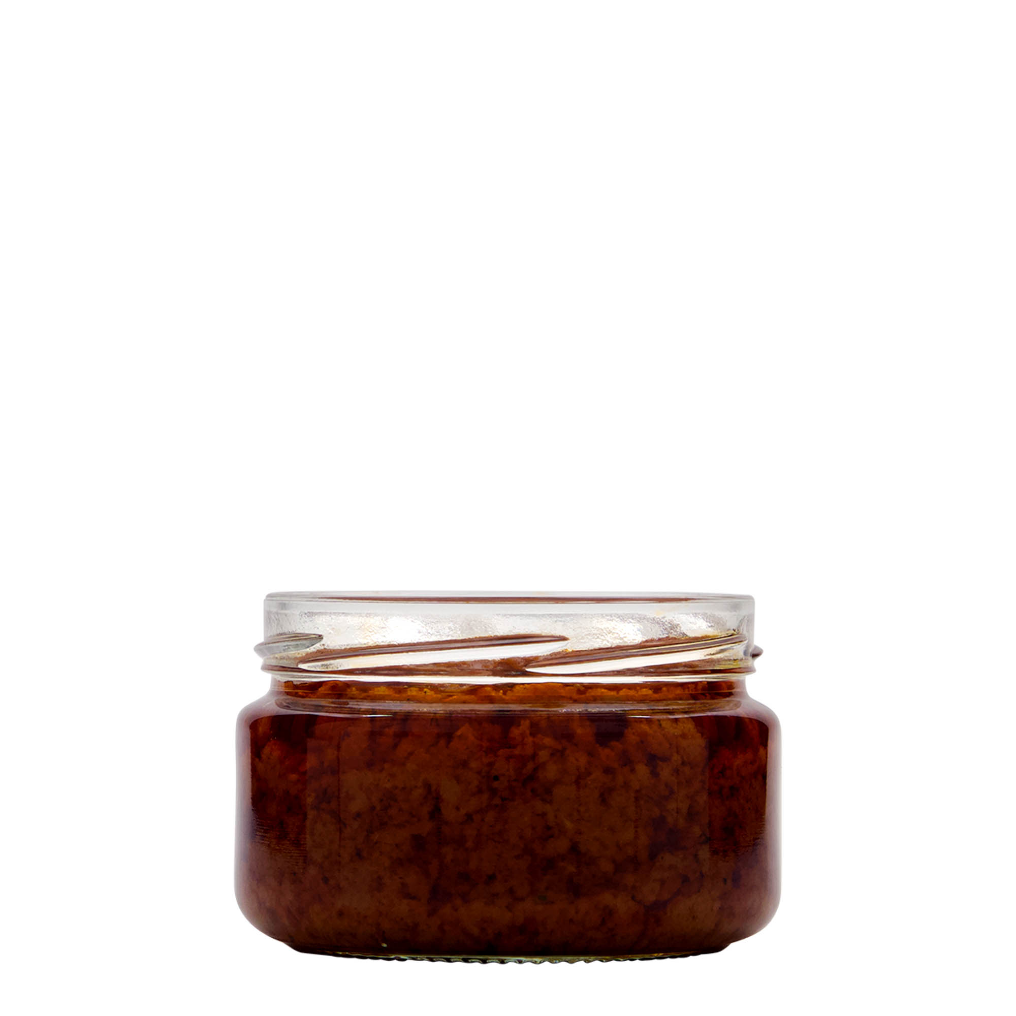 230 ml flatt rundglass, åpning: Twist-Off (TO 82)