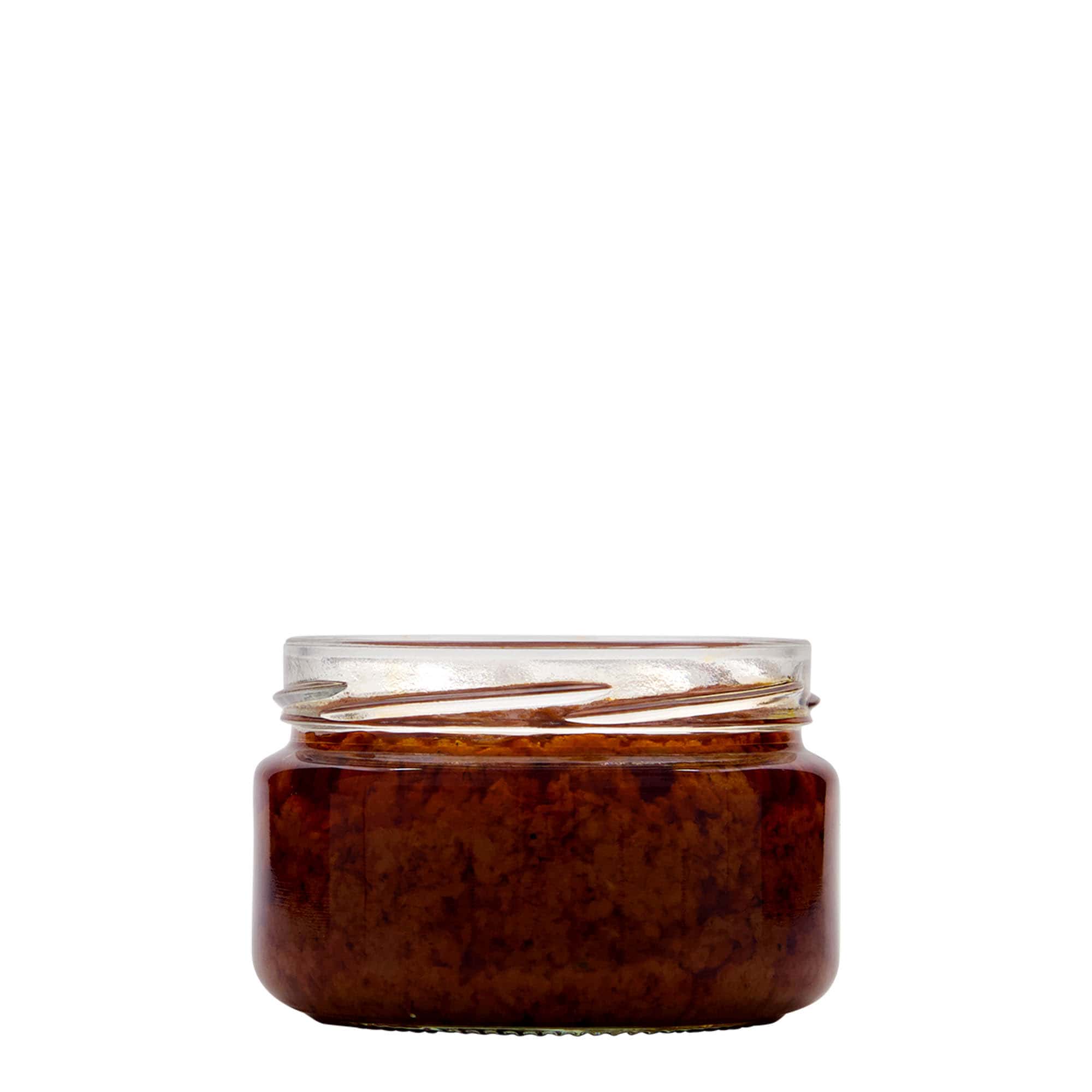 230 ml flatt rundglass, åpning: Twist-Off (TO 82)