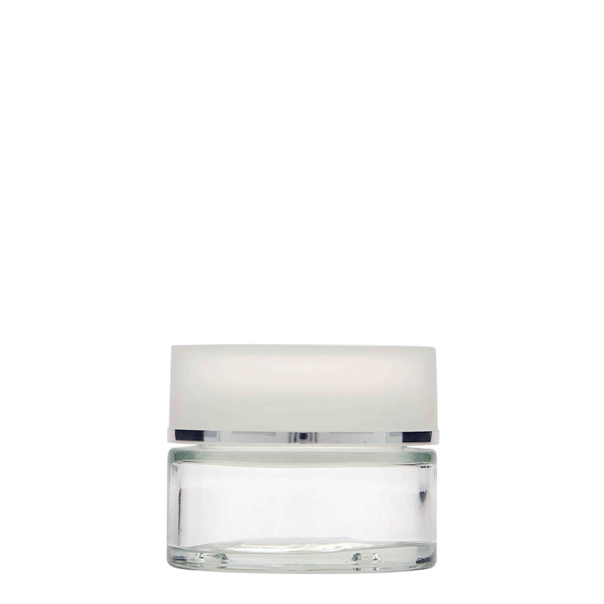 50 ml krukke 'Clear Edition', glass, åpning: skrukork