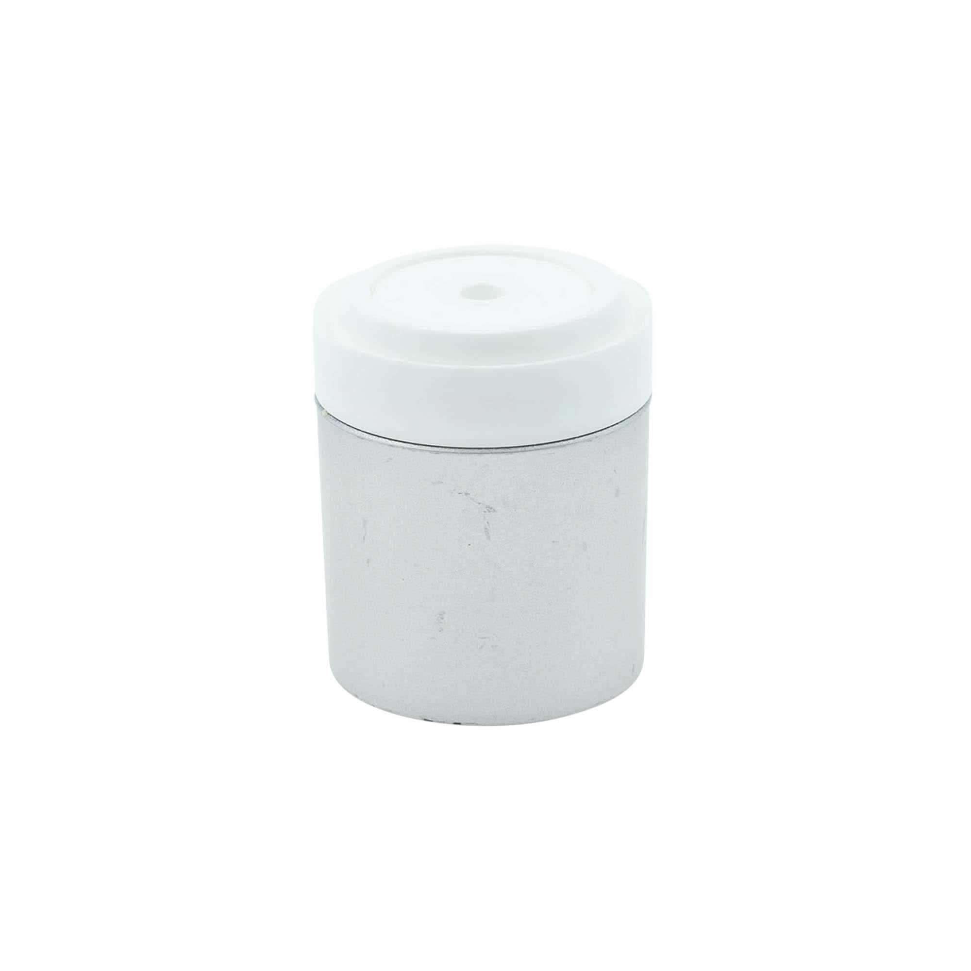 Airless Dispenser pumpehode "Micro", PP-plast, sølv