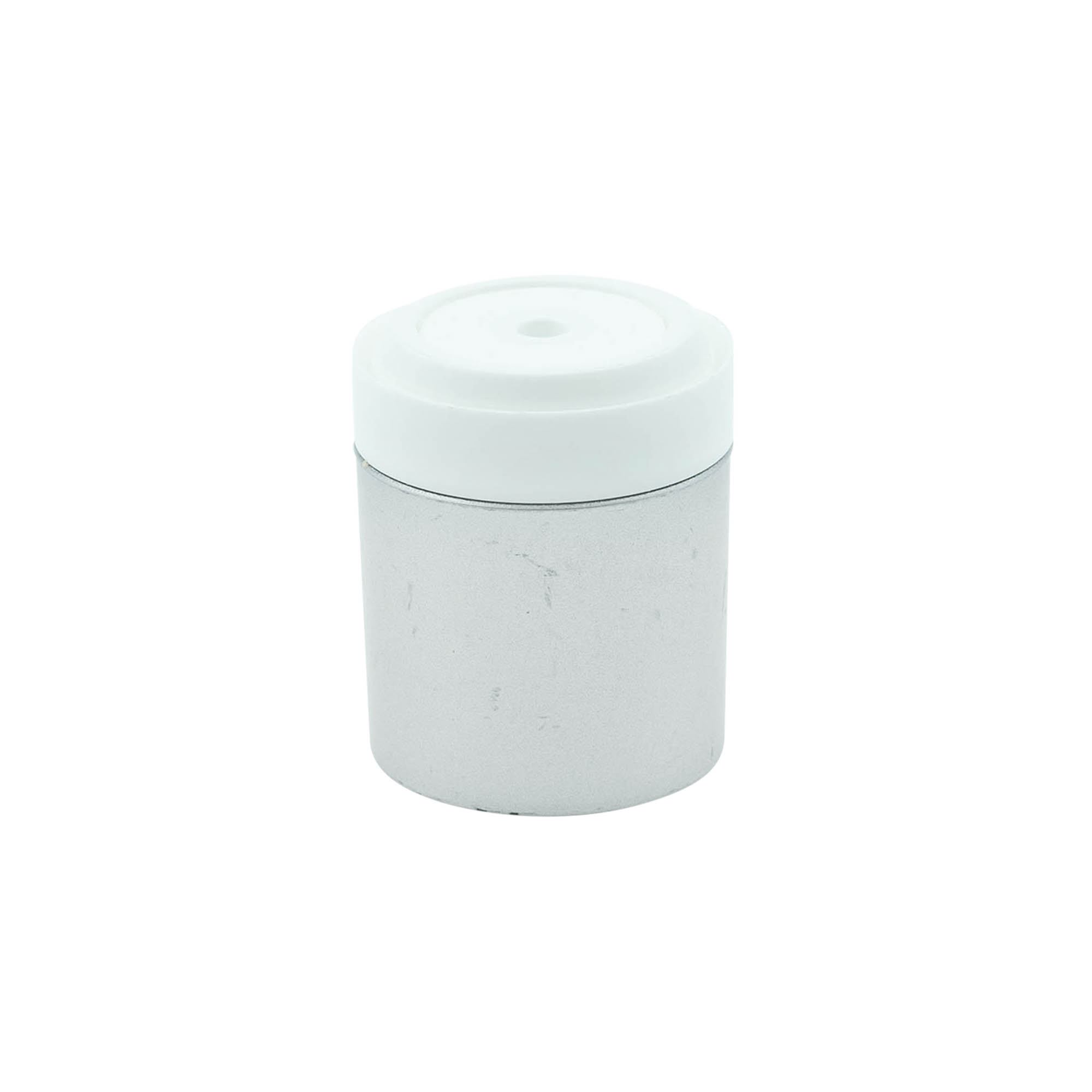 Airless dispenser pumpehode 'Micro', PP-plast, sølv