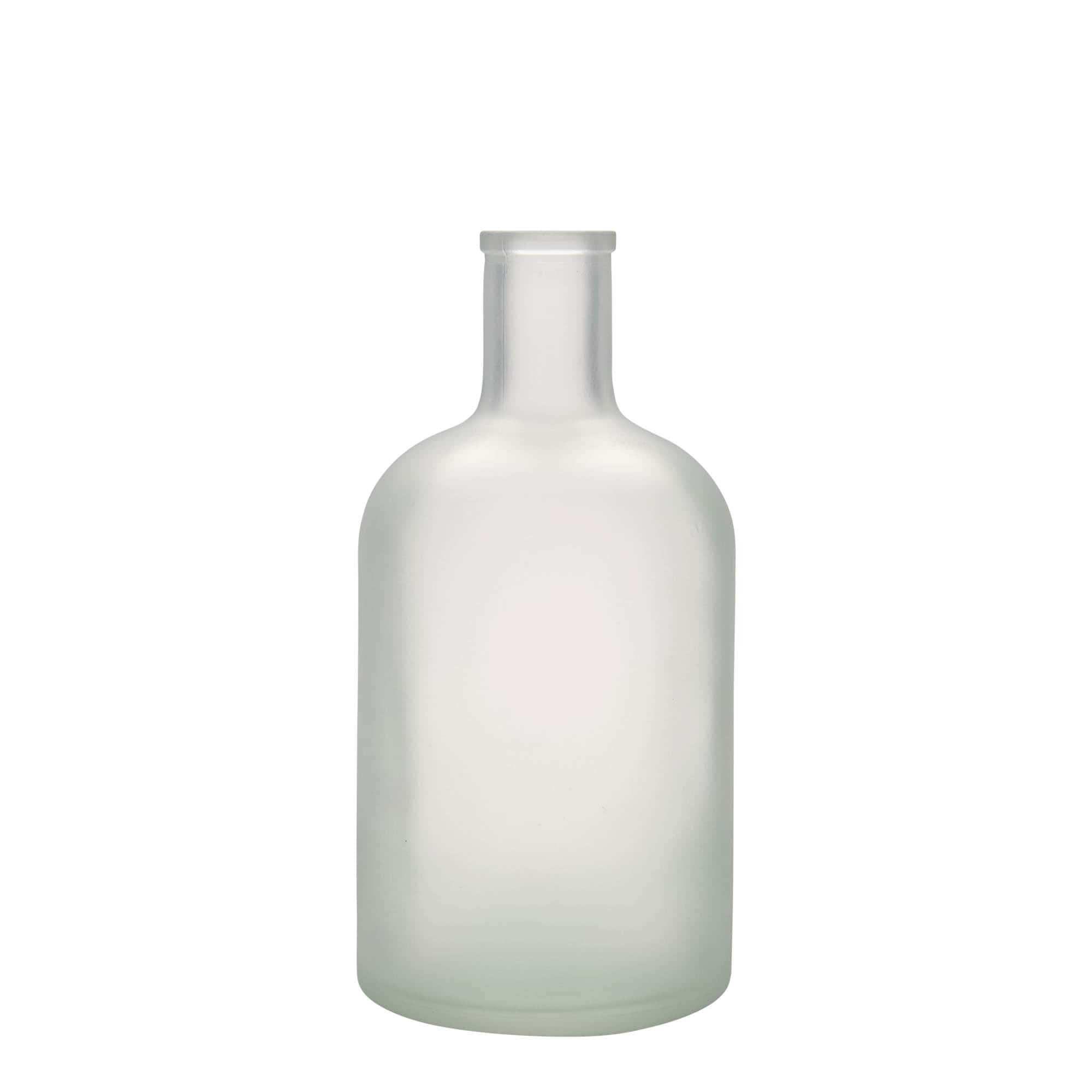 700 ml glassflaske 'Gerardino', frostet, åpning: kork