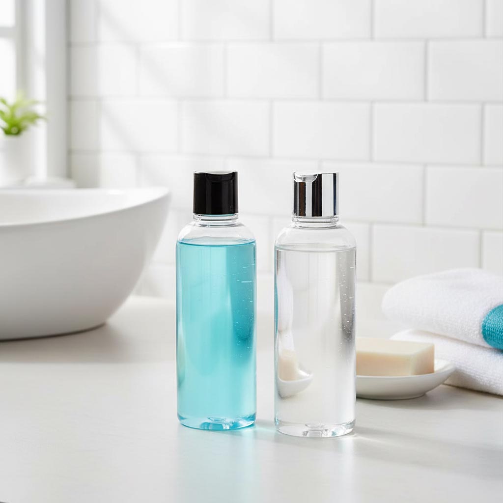 Skrukork Disc Top, PP-plast, svart, for åpning: 24/410