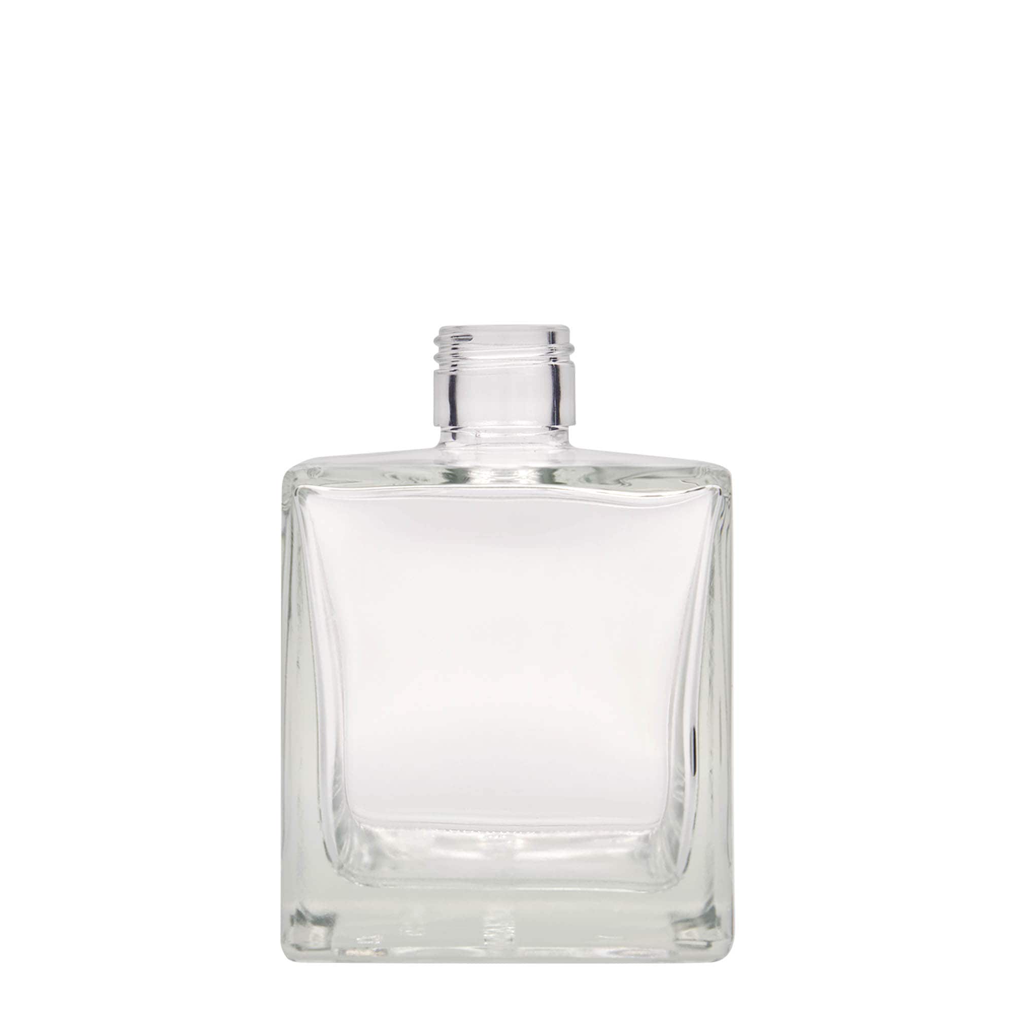500 ml glassflaske 'Cube', firkantet, åpning: PP 31,5