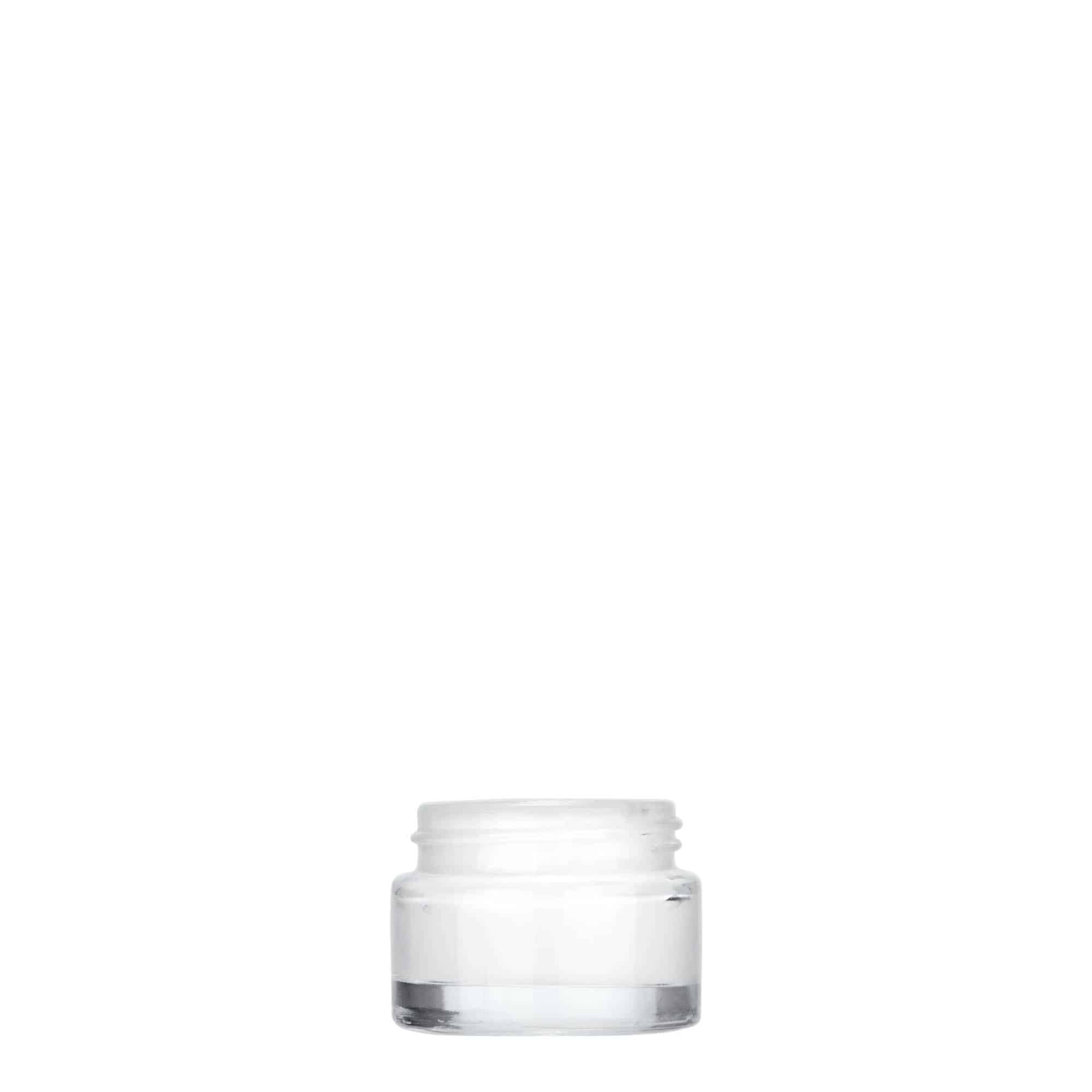 5 ml krukke "Beauty", glass, åpning: Skrulokk